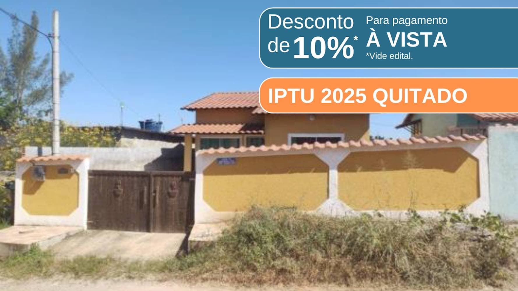 Foto 1 de 9: Casa em leilão em Itaboraí - RJ — Casa de Condomínio no Caluge em Itaboraí/RJ