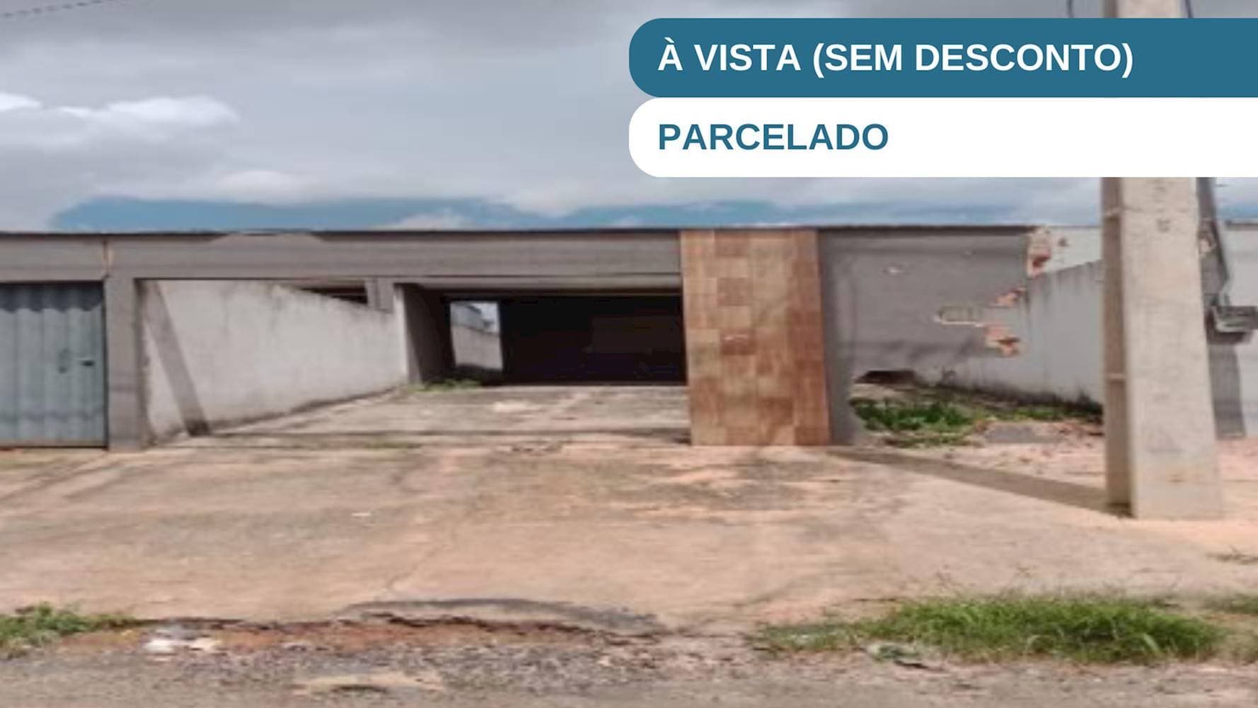 Foto 1 de 5: Casa em leilão em Planaltina - GO — Casa em Brasilinha Leste - Planaltina/GO