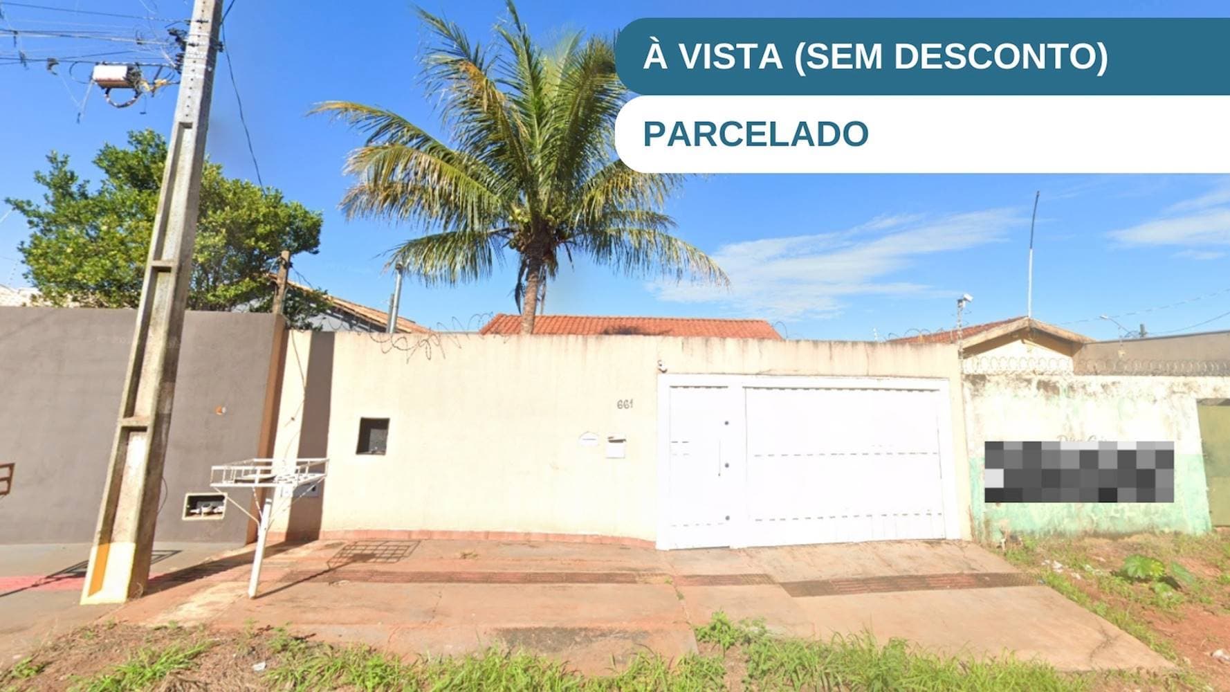 Foto 1 de 5: Casa em leilão em Campo Grande - MS — Casa em Coronel Antônio - Campo Grande/MS