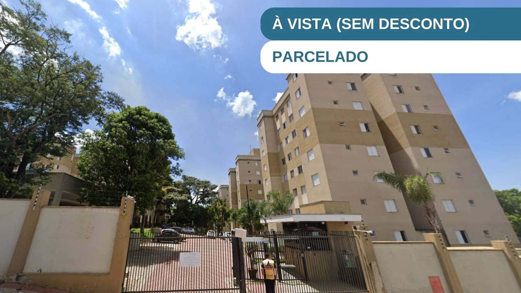 Foto 1 de 5: Apartamento em leilão em Campinas - SP — Apartamento no "Condomínio Residencial Eco Vila Tipuana II" - Parque Fazendinha - Campinas/SP