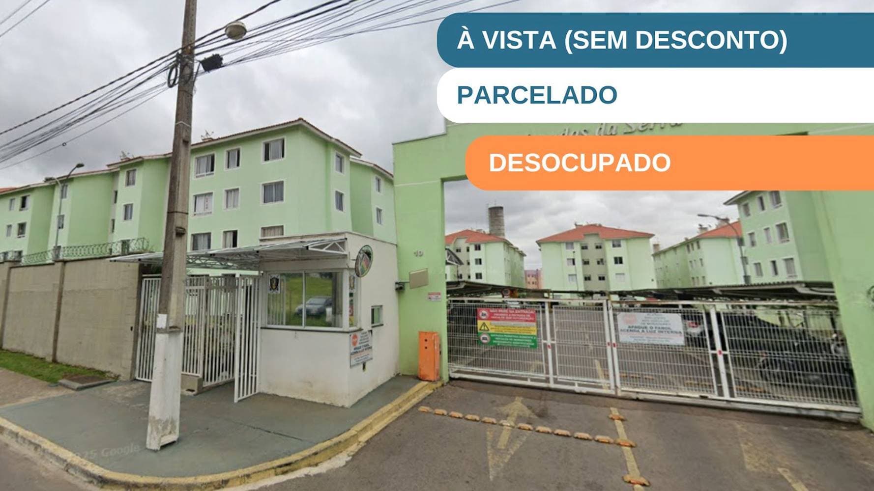 Foto 1 de 5: Apartamento em leilão em São José Dos Pinhais - PR — Apartamento no "Residencial Moradas da Serra" - Rio Pequeno - São José dos Pinhais/PR