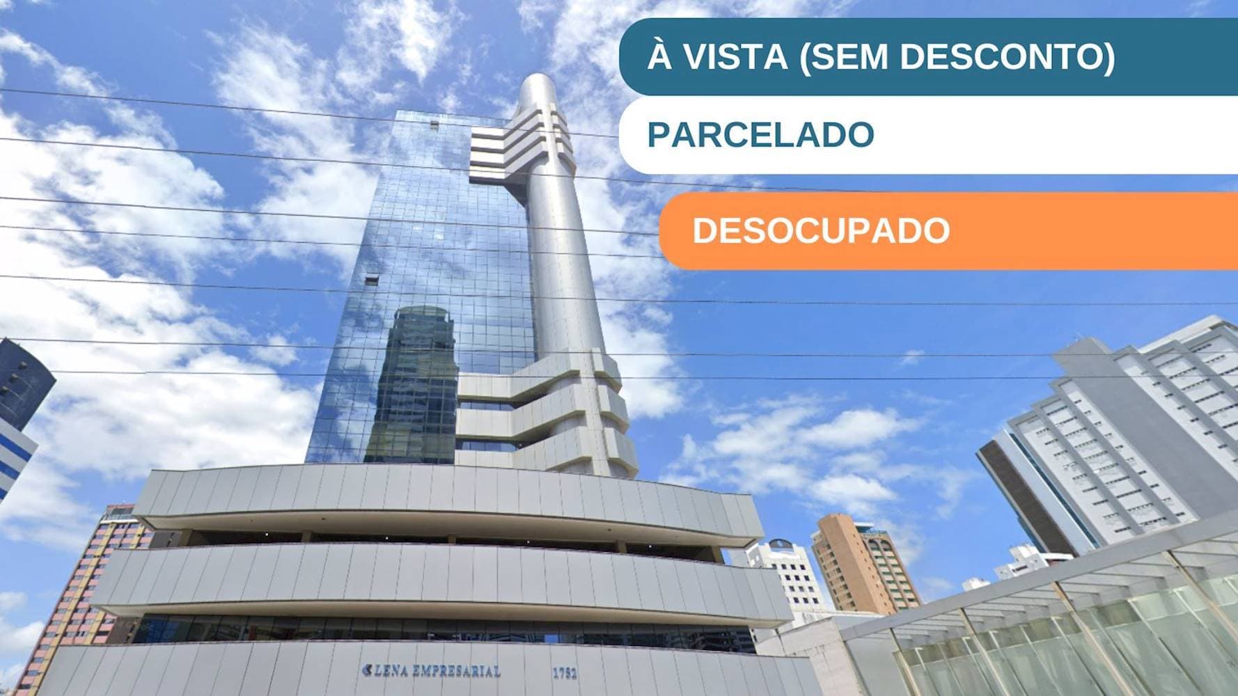 Foto 1 de 5: Comercial em leilão em Salvador - BA — Loja no "Edifício Lena Empresarial" - Pituba - Salvador/BA