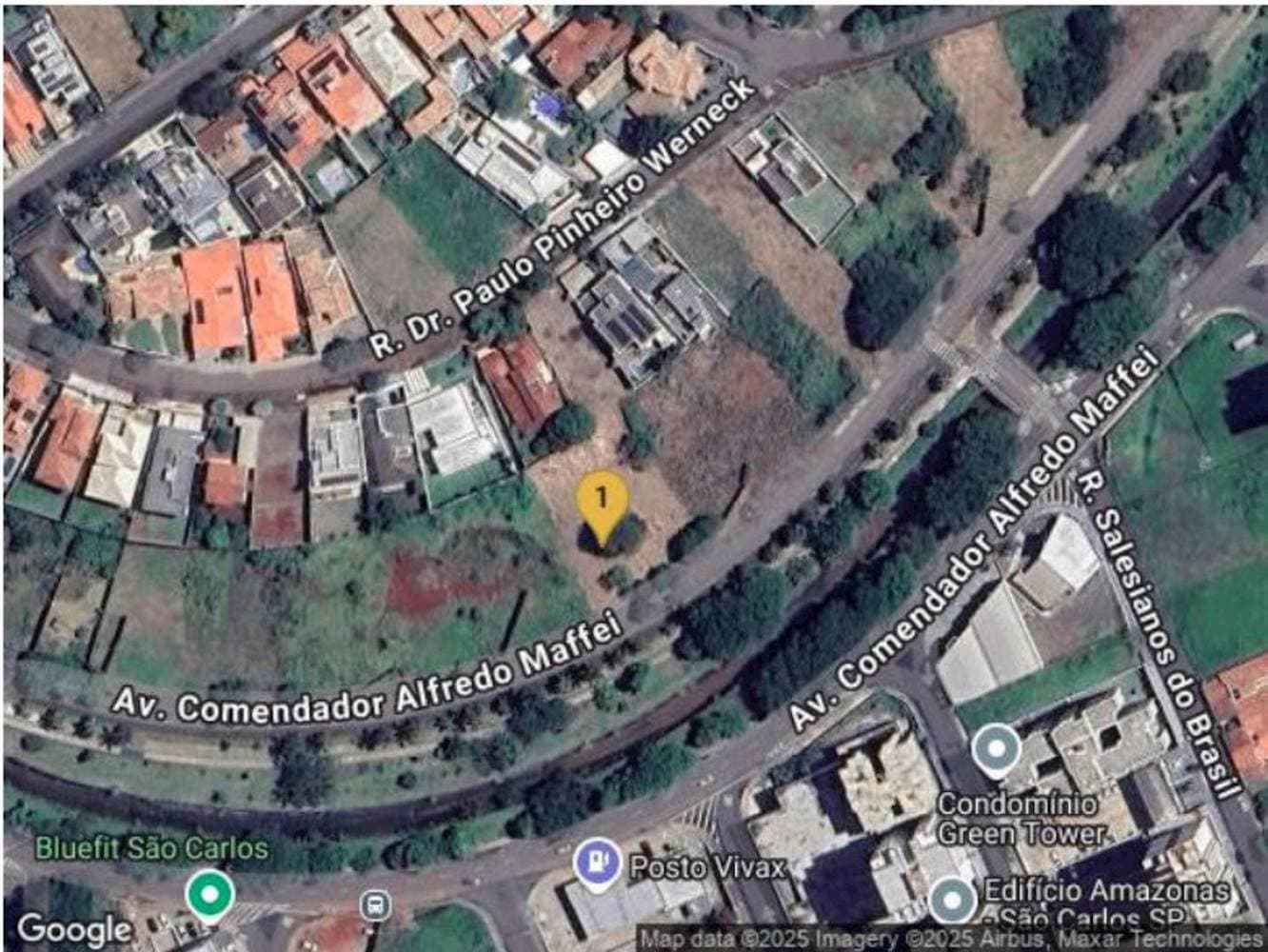 Foto 3 de 3: Terreno em leilão em São Carlos - SP — Terreno no Parque Santa Mônica em São Carlos/SP