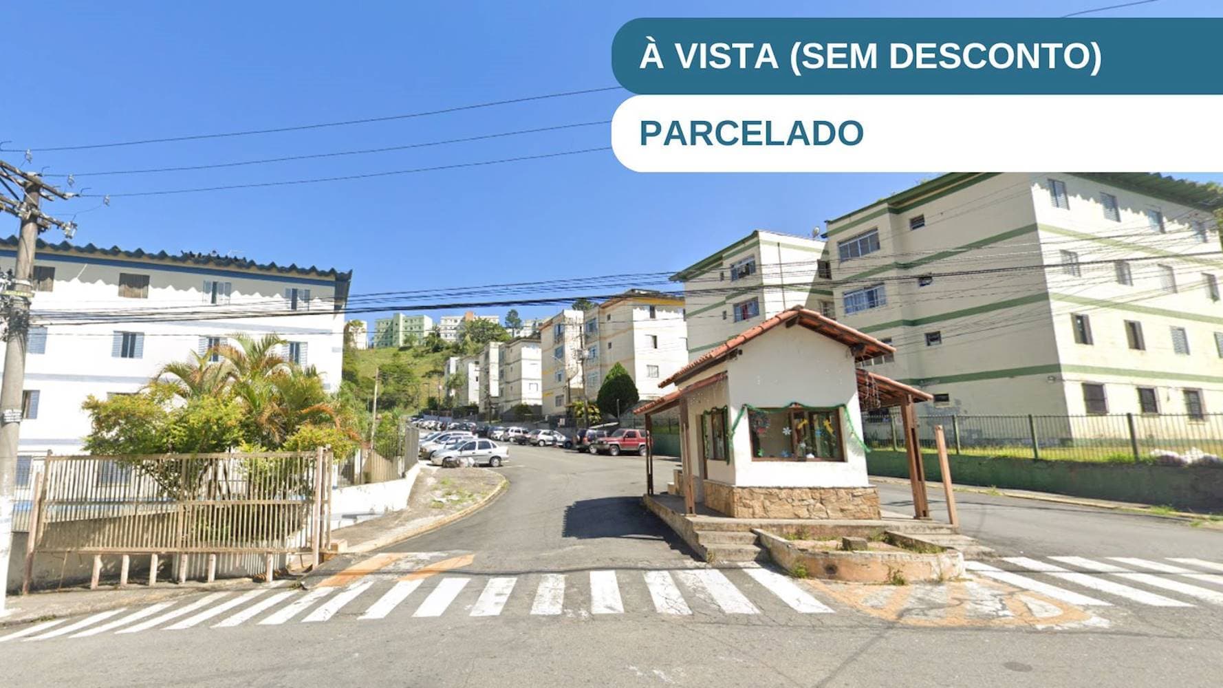 Foto 1 de 5: Apartamento em leilão em Cotia - SP, bairro Jardim Rio das Pedras — Apartamento no "Edifício Pedra Amarela" - Jardim Rio das Pedras - Cotia/SP