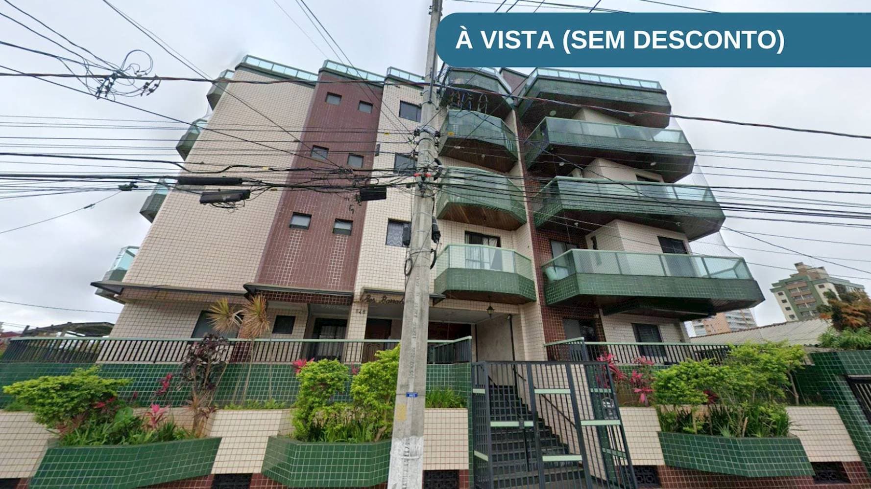 Foto 1 de 6: Apartamento em leilão em Praia Grande - SP, bairro Vila Tupi — Apartamento no "Condomínio Residencial Barrabella"  - Vila Tupi - Praia Grande/SP