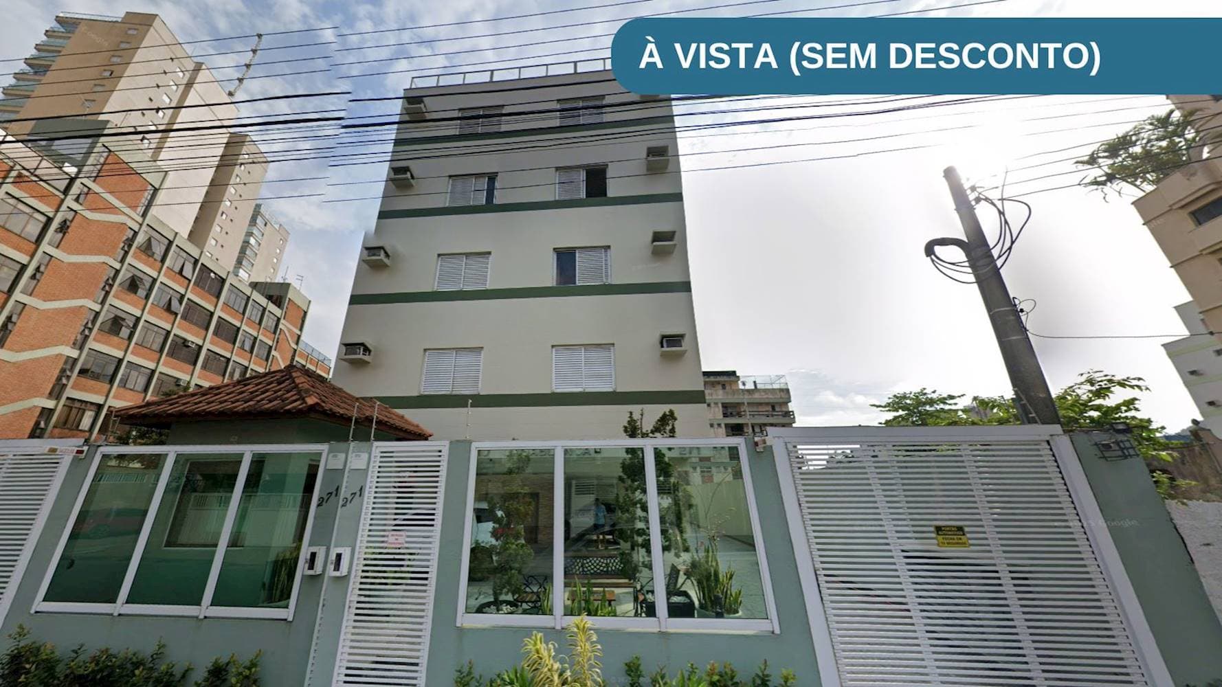 Foto 1 de 6: Apartamento em leilão em Guarujá - SP, bairro João Batista Julião — Apartamento no "Edifício Casablanca" - João Batista Julião - Guarujá/SP