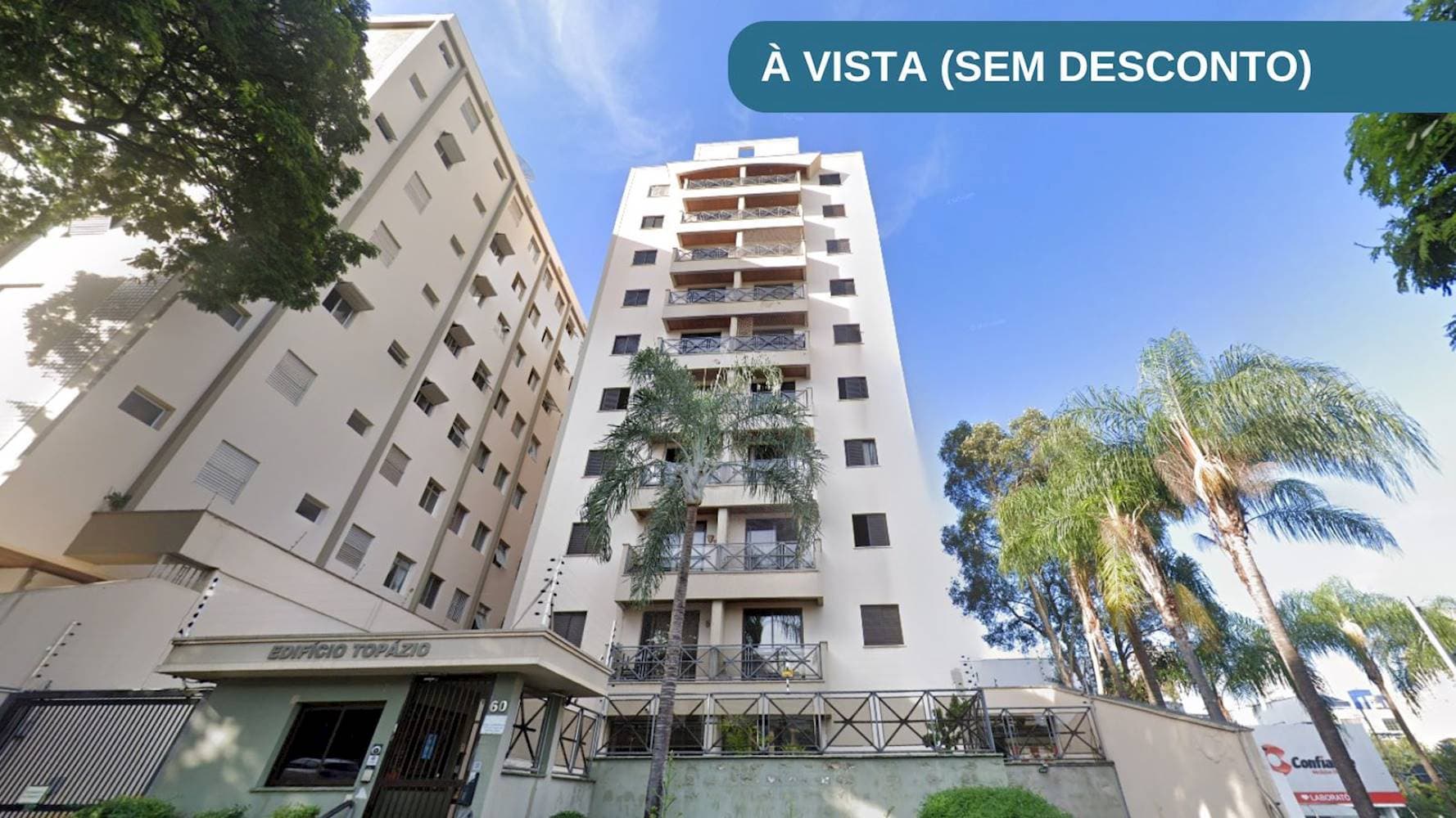 Foto 1 de 6: Apartamento em leilão em Campinas - SP, bairro Cambuí — Apartamento no "Edifício Topázio" - Cambuí - Campinas/SP