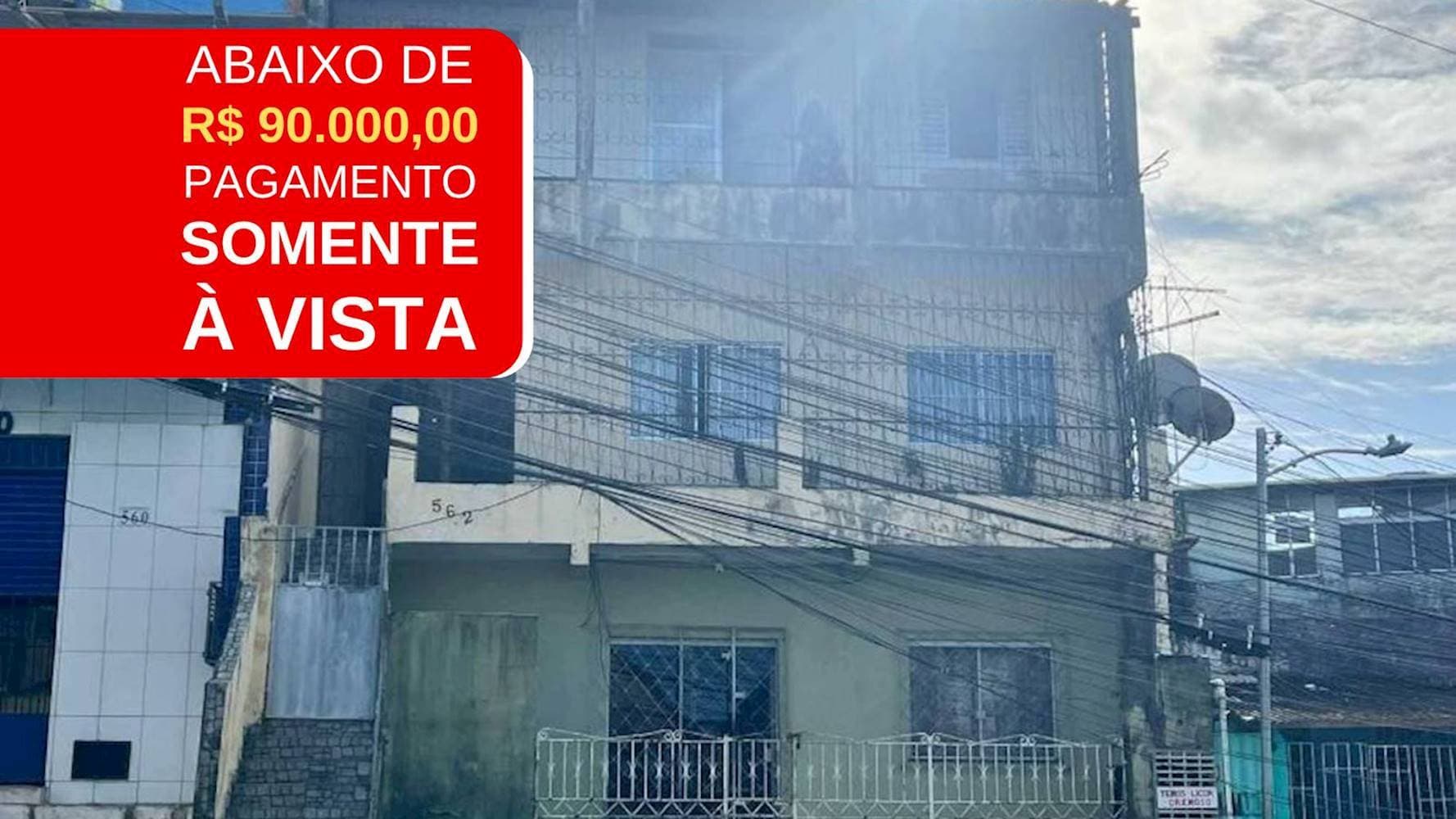 Foto 1 de 4: Casa em leilão em Salvador - BA, bairro Liberdade — Casa em Liberdade - Salvador/BA