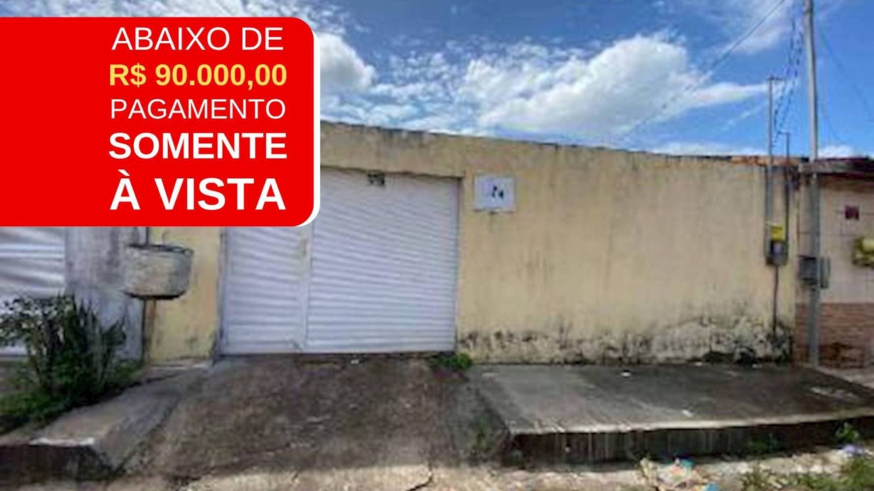 Foto 1 de 4: Casa em leilão em Paço Do Lumiar - MA, bairro Novo Horizonte Aparecida — Casa no Novo Horizonte Aparecida em Paço do Lumiar/MA