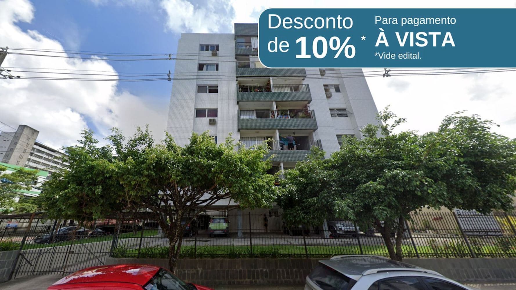 Foto 1 de 6: Apartamento em leilão em Recife - PE, bairro Várzea — Apartamento no "Edifício Antibes" - Várzea - Recife/PE