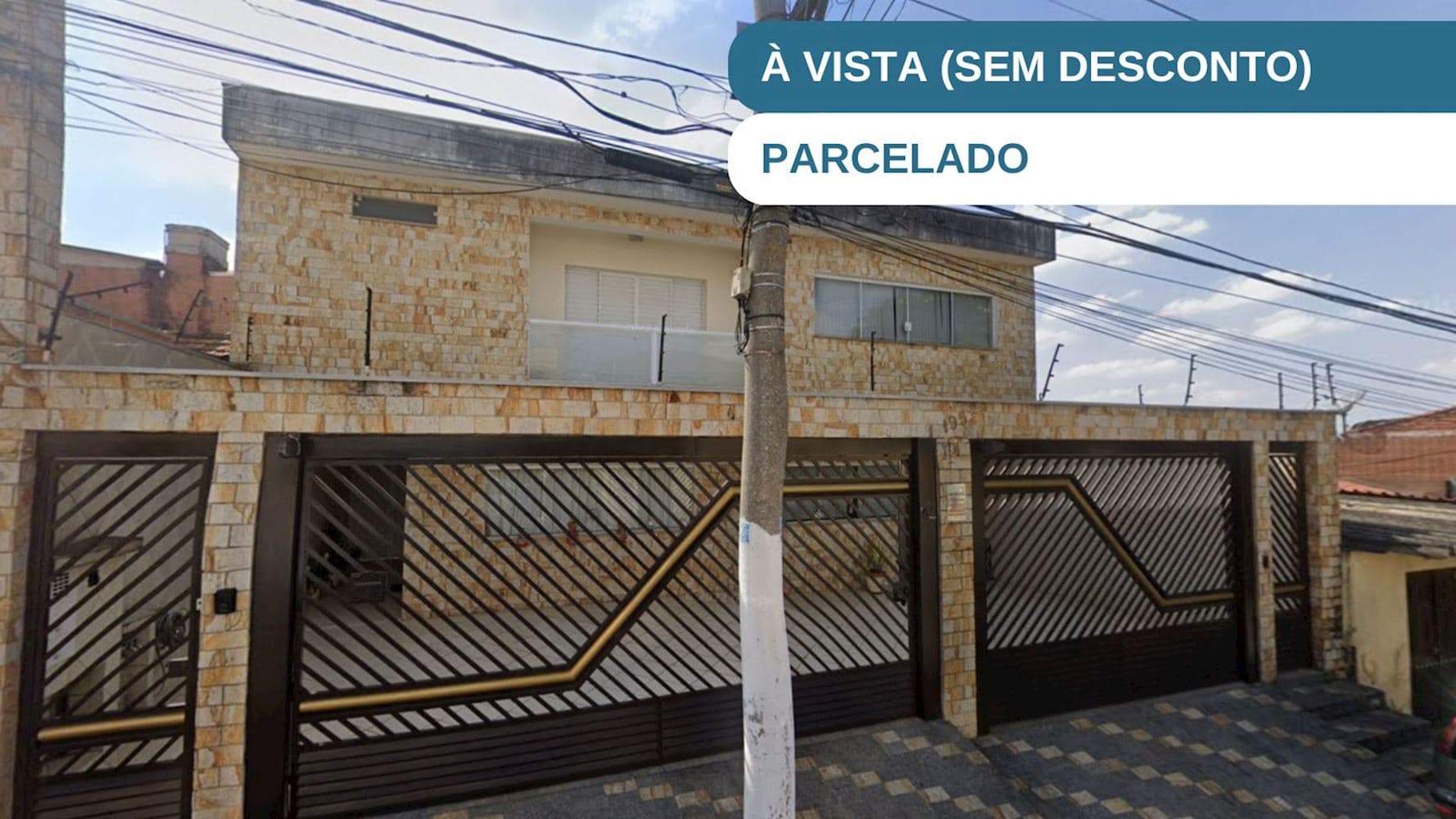 Foto 1 de 5: Casa em leilão em São Paulo - SP, bairro Moinho Velho — Casa no Moinho Velho em São Paulo/SP