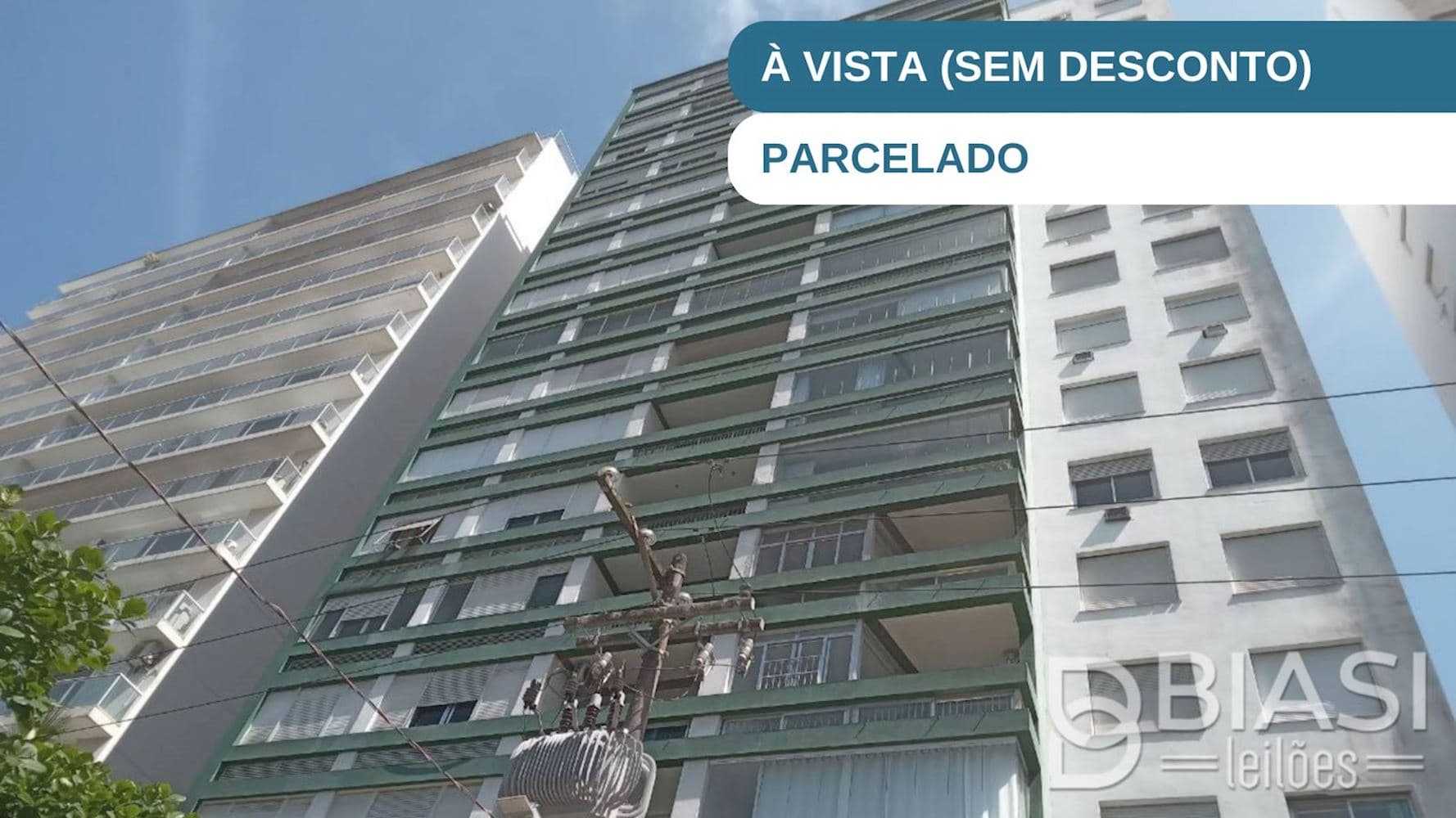 Foto 1 de 5: Apartamento em leilão em Guarujá - SP, bairro Centro — Apartamento no Centro de Guarujá/SP