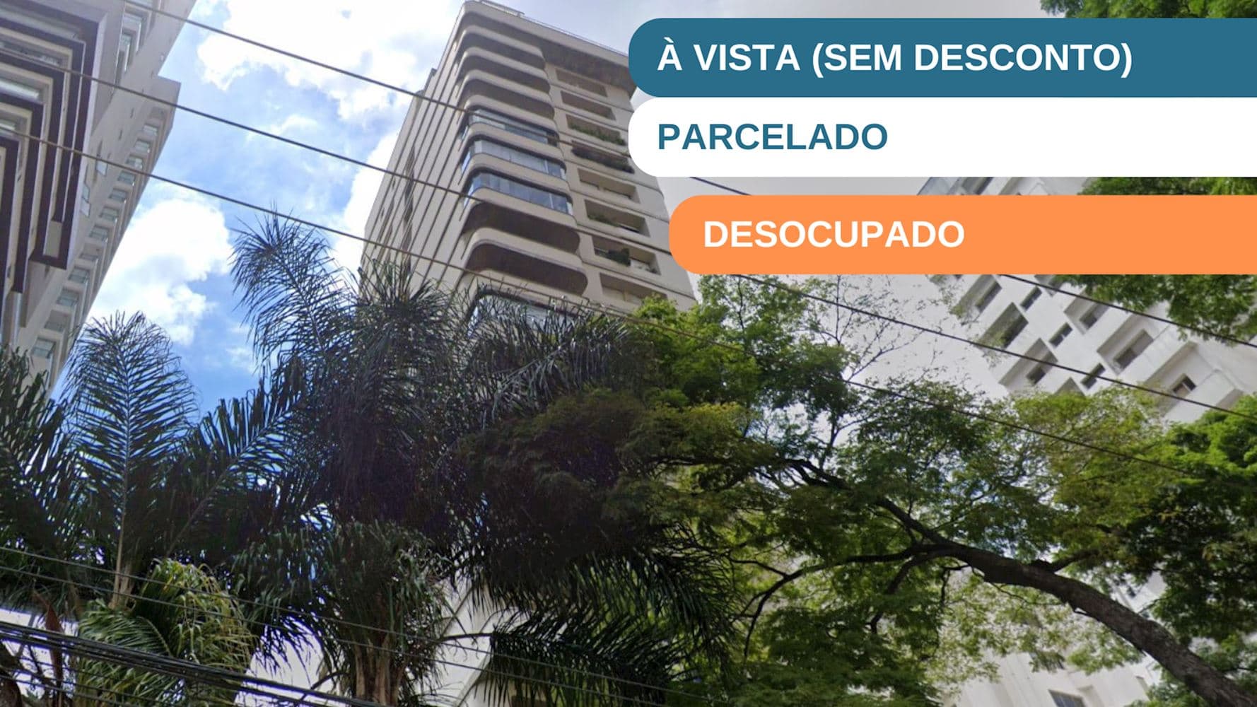 Foto 1 de 5: Apartamento em leilão em São Paulo - SP, bairro Brooklin Paulista — Apartamento no "Edifício Amanda"  Brooklin Paulista - São Paulo/SP