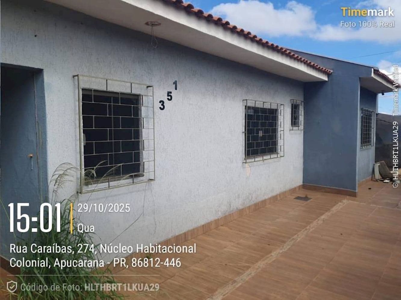 Foto 2 de 9: Casa em leilão em Apucarana - PR, bairro Jardim Aviação — Casa no Jardim Aviação em Apucarana/PR