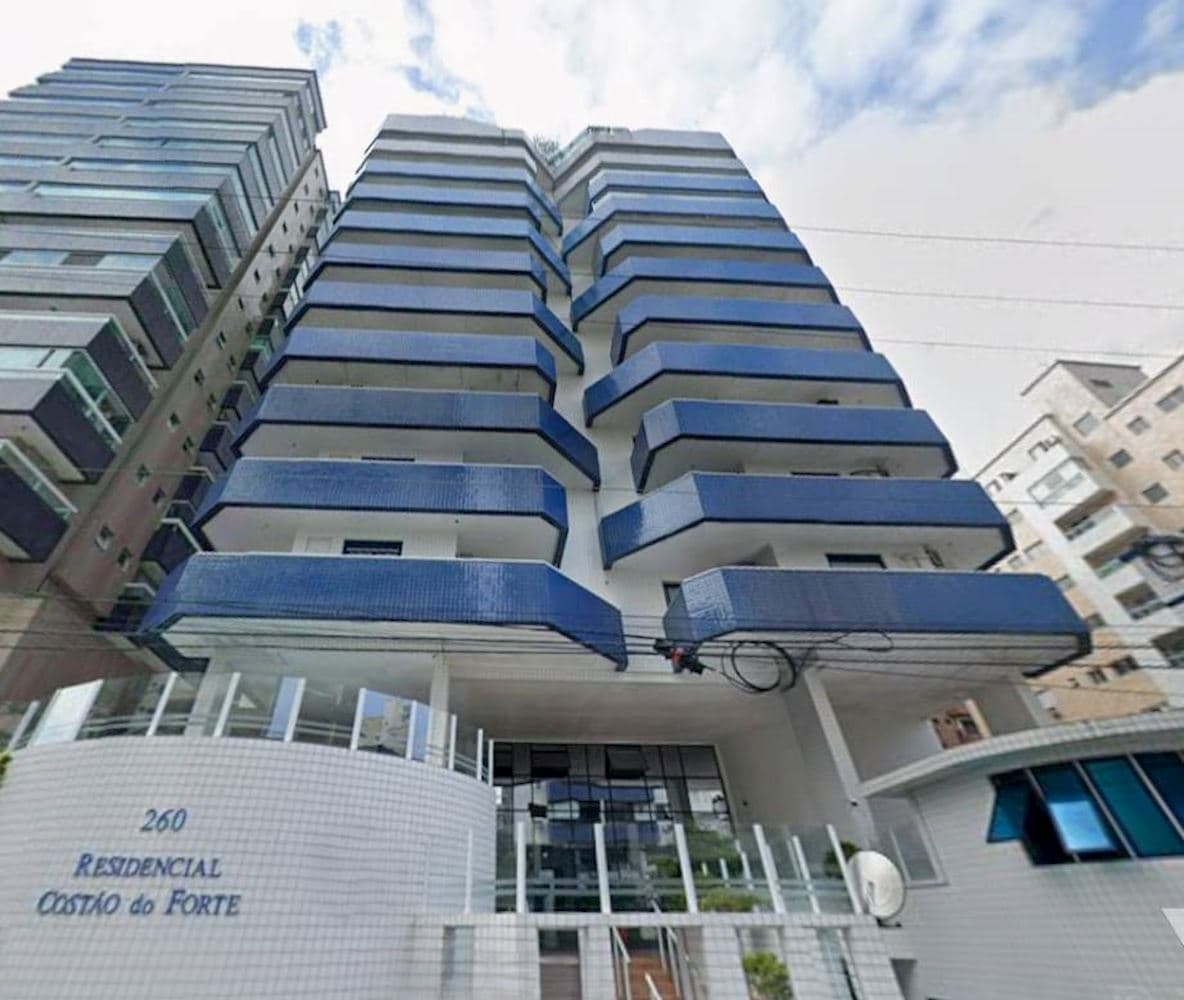 Foto 2 de 7: Apartamento em leilão em Praia Grande - SP, bairro Canto Do Forte — Apartamento no Canto Do Forte na Praia Grande/SP