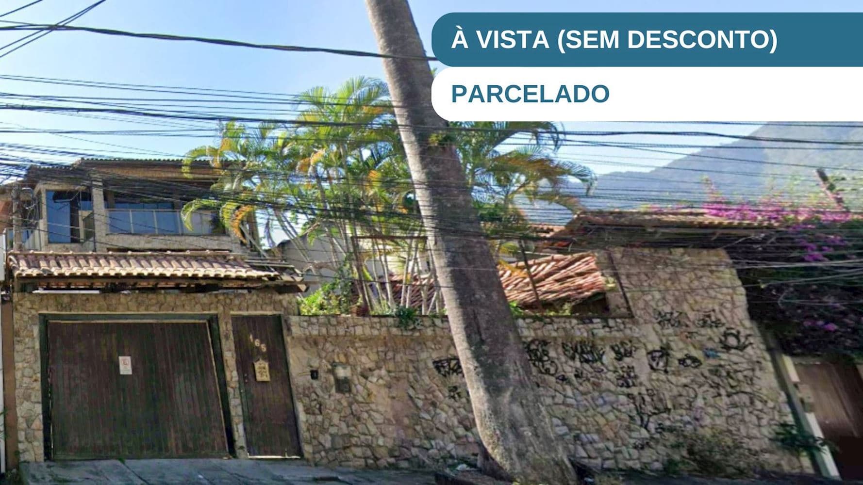 Foto 1 de 4: Casa em leilão em Rio De Janeiro - RJ, bairro Anil — Casa no Bairro Anil - Rio de Janeiro/RJ
