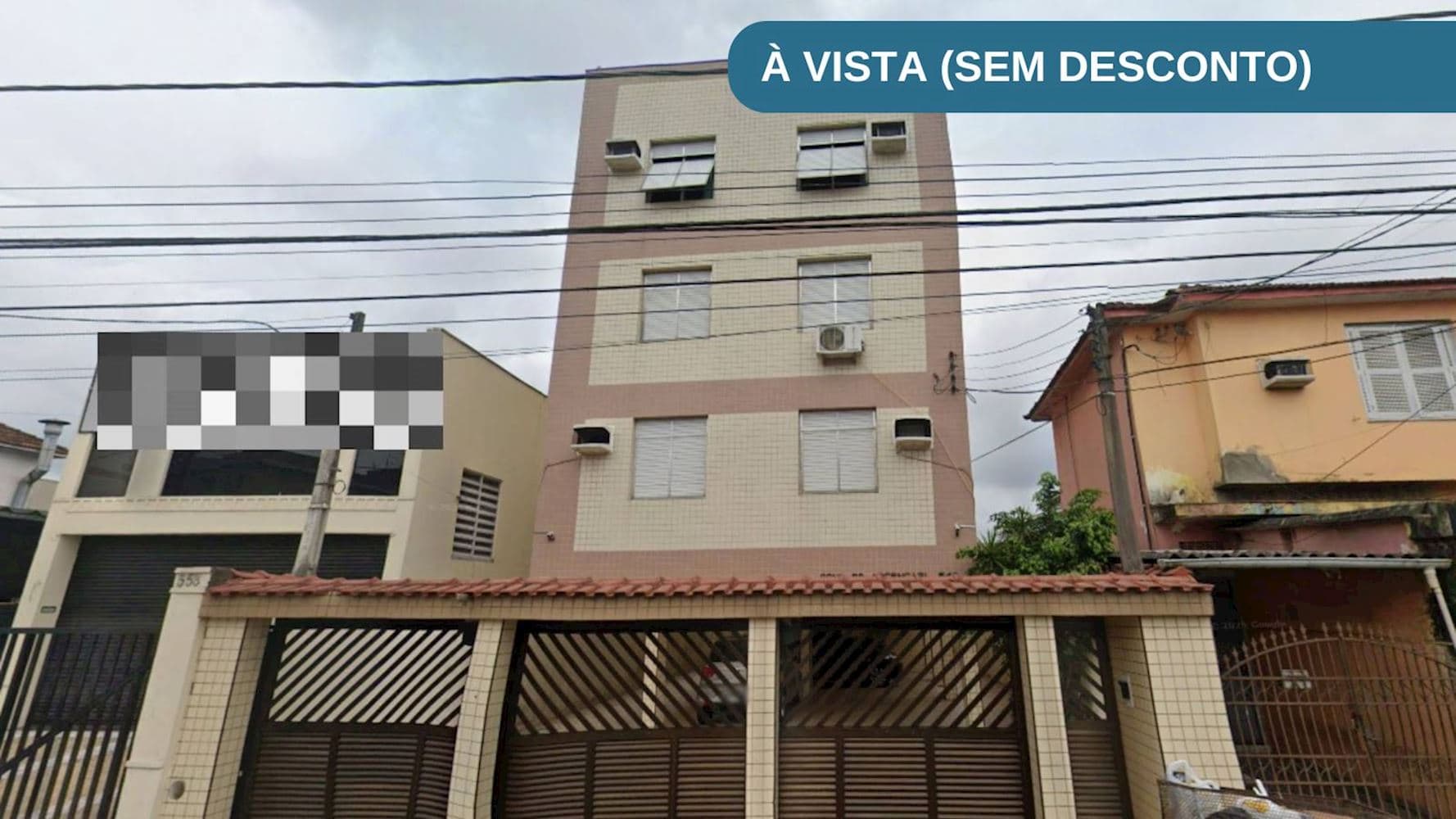 Foto 1 de 5: Apartamento em leilão em São Vicente - SP, bairro Vila Valença — Apartamento no "Edifício Arcenciel"  - Vila Valença - São Vicente/SP