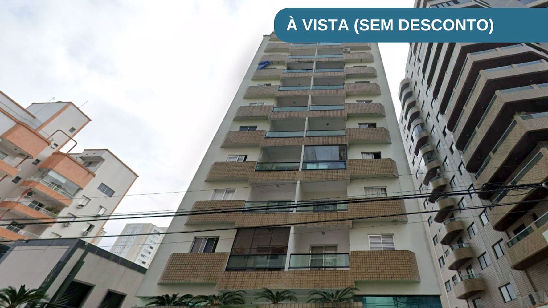 Foto 1 de 6: Apartamento em leilão em Praia Grande - SP, bairro Vila Negro Velho — Apartamento no "Edifício Residencial Saint Jean Cap Ferrat"  - Vila Negro Velho - Praia Grande/SP