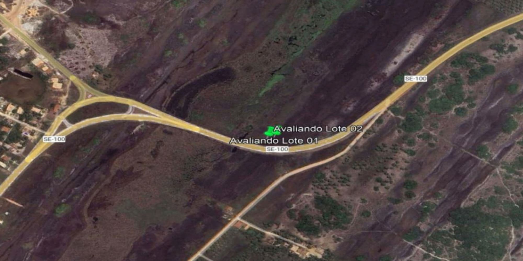 Foto 2 de 6: Terreno em leilão em Itaporanga D'ajuda - SE, bairro Vila Rica dos Abais — 02 Terrenos na Vila Rica dos Abais - Itaporanga D'Ajuda/SE