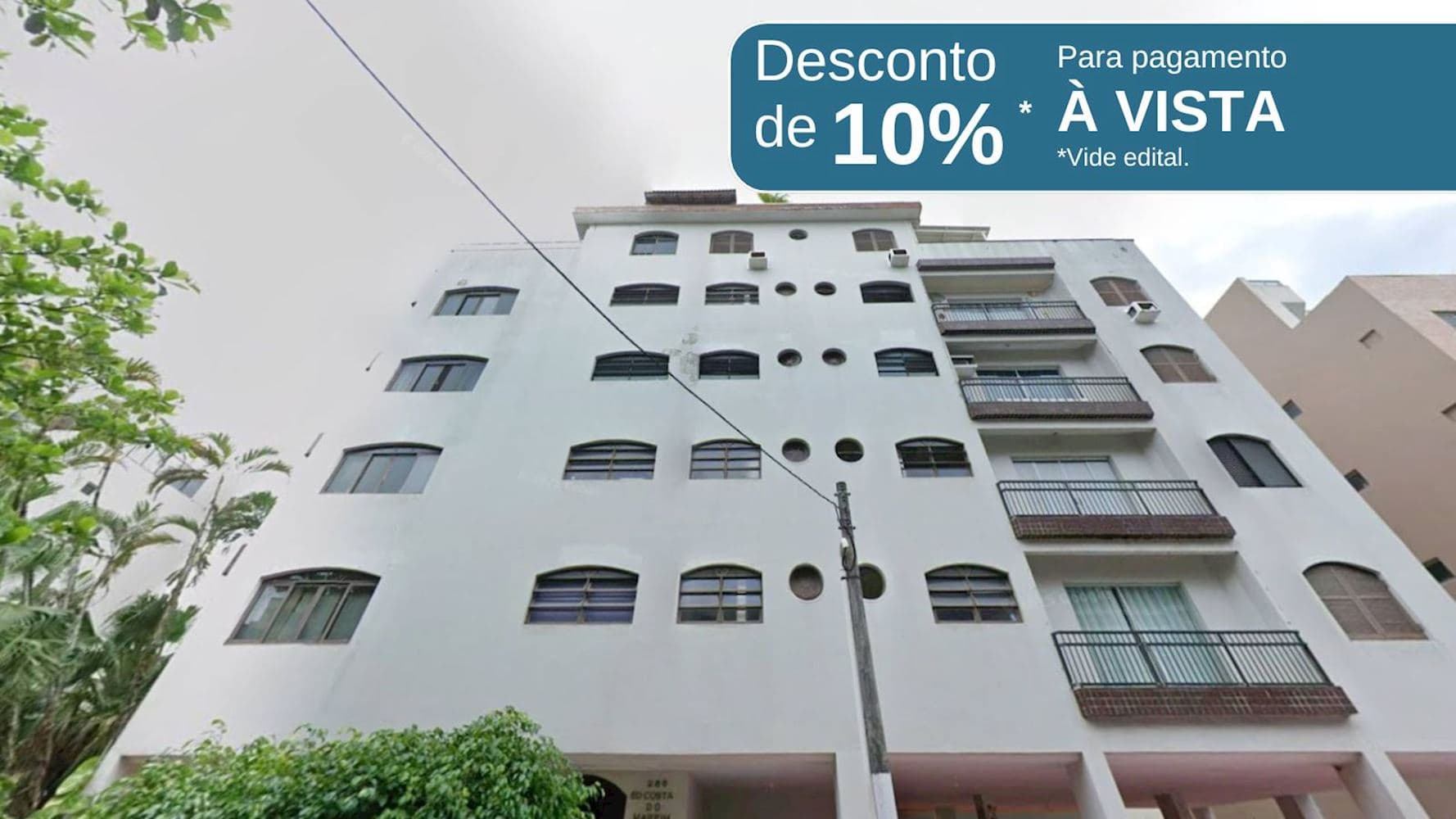 Foto 1 de 5: Apartamento em leilão em Guarujá - SP, bairro Jardim Santa Izabel — Apartamento Duplex no “Cond. Ed. Costa do Marfim” – Jardim Santa Izabel – Guarujá/SP