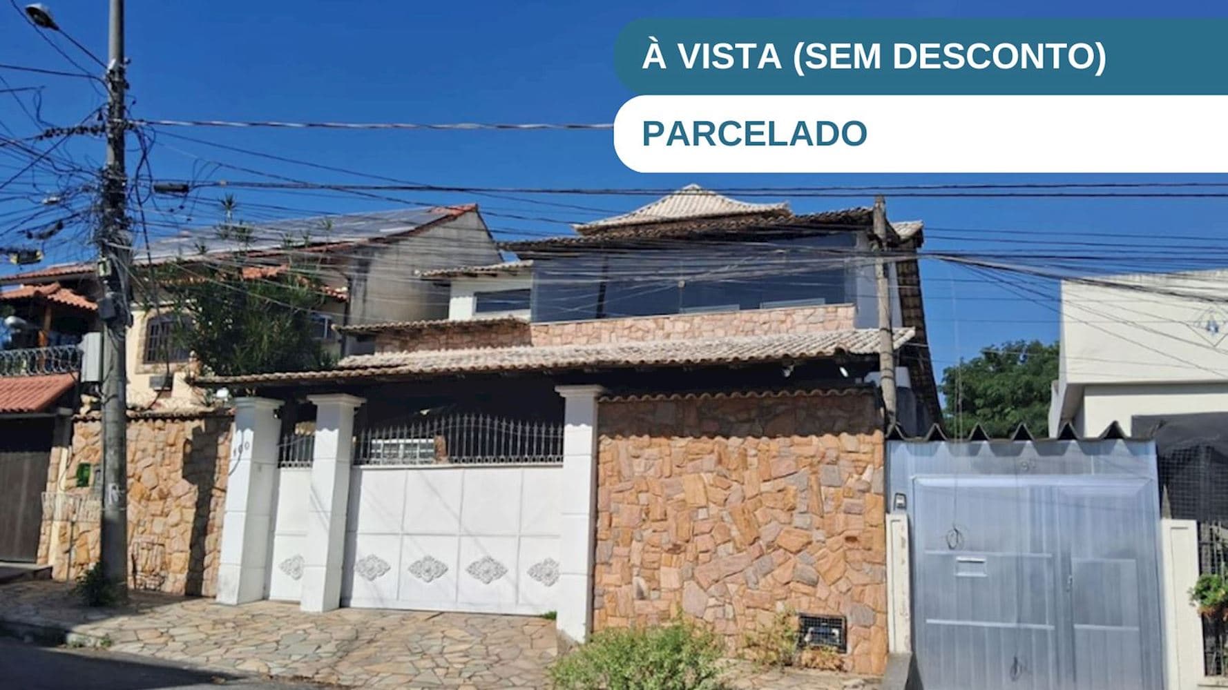 Foto 1 de 7: Casa em leilão em Nova Iguaçu - RJ, bairro Califórnia — Casa em Califórnia - Nova Iguaçu/RJ