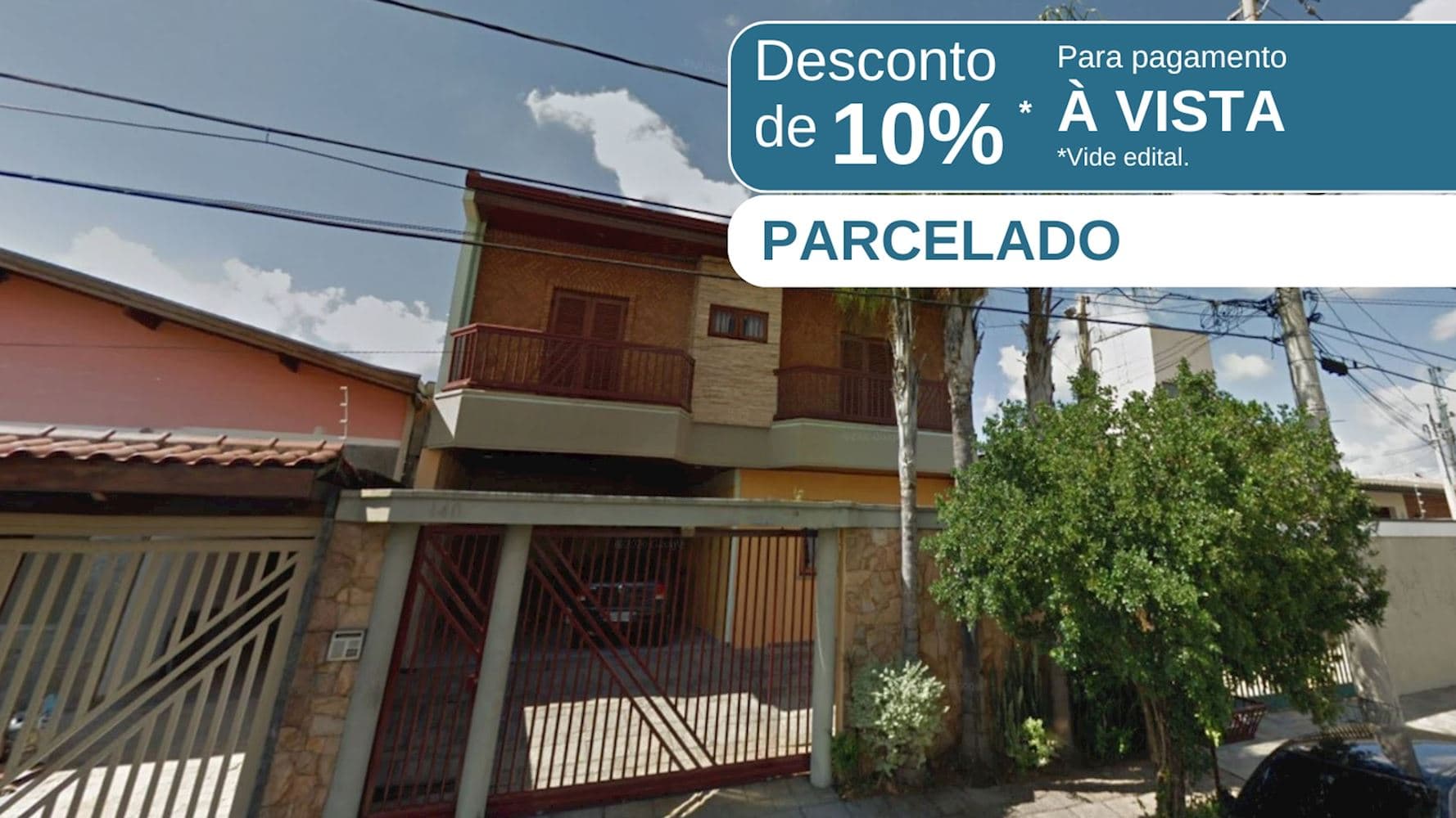 Foto 1 de 5: Casa em leilão em Campinas - SP, bairro Parque Taquaral — Casa no Parque Taquaral em Campinas/SP