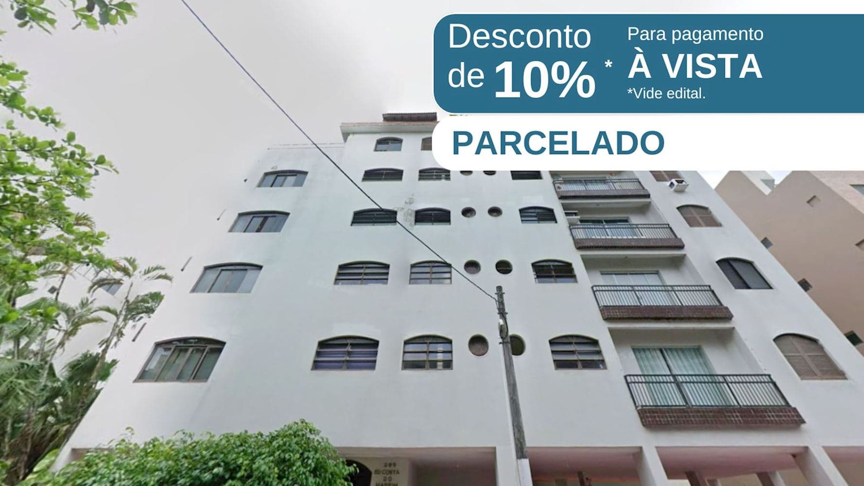 Foto 1 de 5: Apartamento em leilão em Guarujá - SP, bairro Jardim Santa Izabel — Apartamento Duplex no “Cond. Ed. Costa do Marfim” – Jardim Santa Izabel – Guarujá/SP