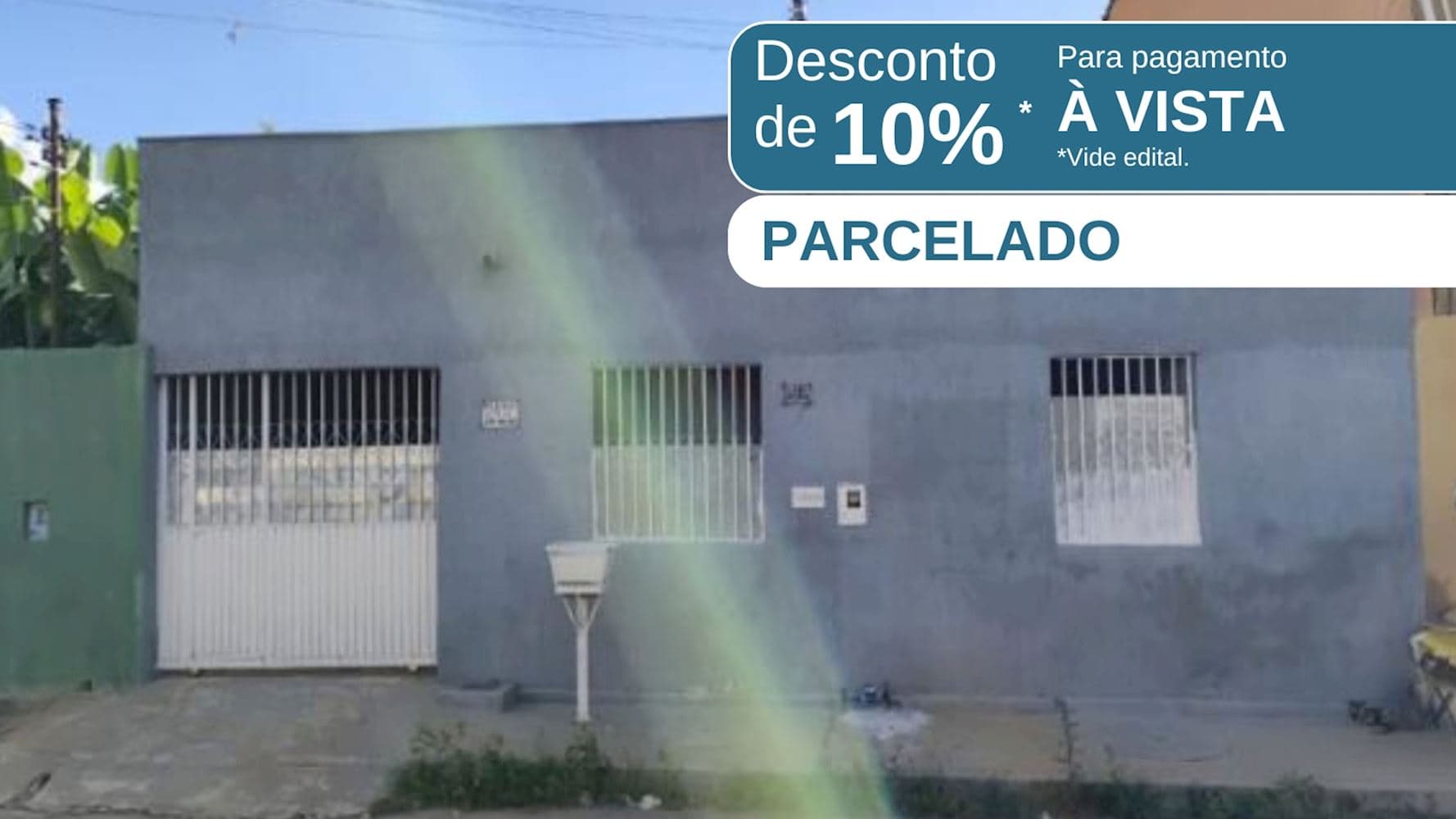 Foto 1 de 9: Casa em leilão em Águas Lindas De Goiás - GO, bairro Jardim Pinheiros — Casa no Jardim dos Pinheiros em Águas Lindas de Goiás/GO
