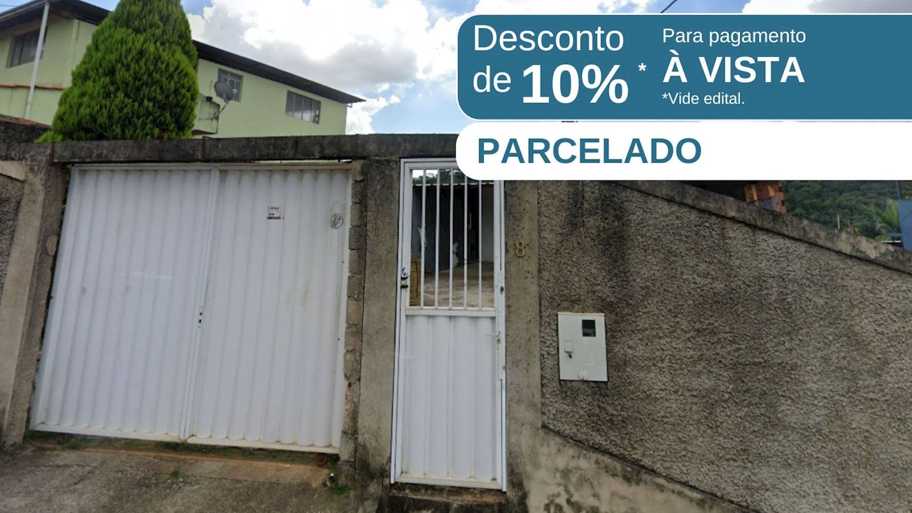 Foto 1 de 5: Casa em leilão em Juiz De Fora - MG, bairro Borboleta — Casa no Bairro Borboleta em Juiz de Fora/MG