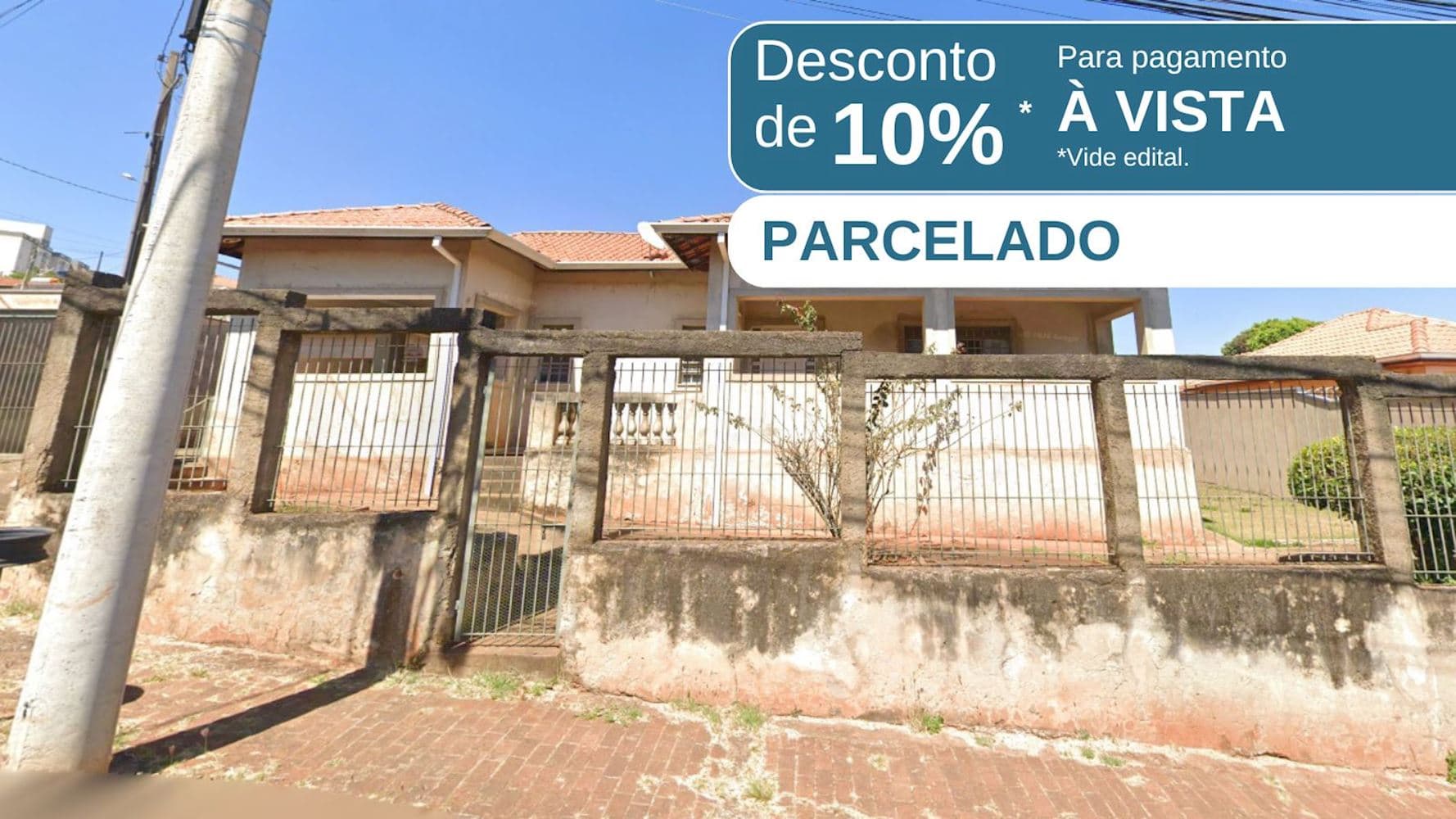 Foto 1 de 6: Casa em leilão em Botucatu - SP, bairro Vila Rodrigues Alves — Casa na Vila Rodrigues Alves - Botucatu/SP