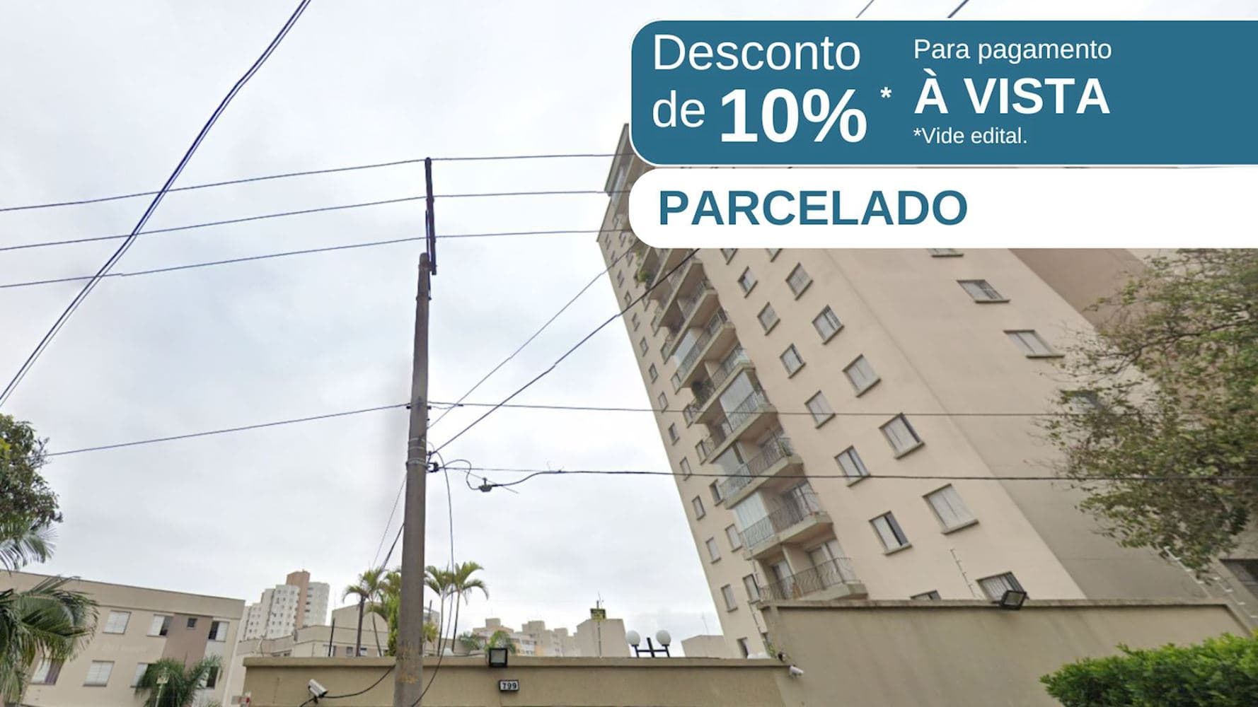 Foto 1 de 6: Apartamento em leilão em São Paulo - SP, bairro Vila Parque Jabaquara — Apartamento no "Edifício Dante Almery" - Vila Parque Jabaquara - São Paulo/SP