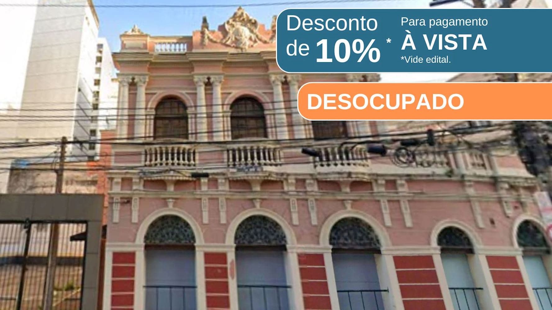 Foto 1 de 5: Comercial em leilão em Vitória - ES, bairro Centro — Prédio Comercial no Centro - Vitória/ES