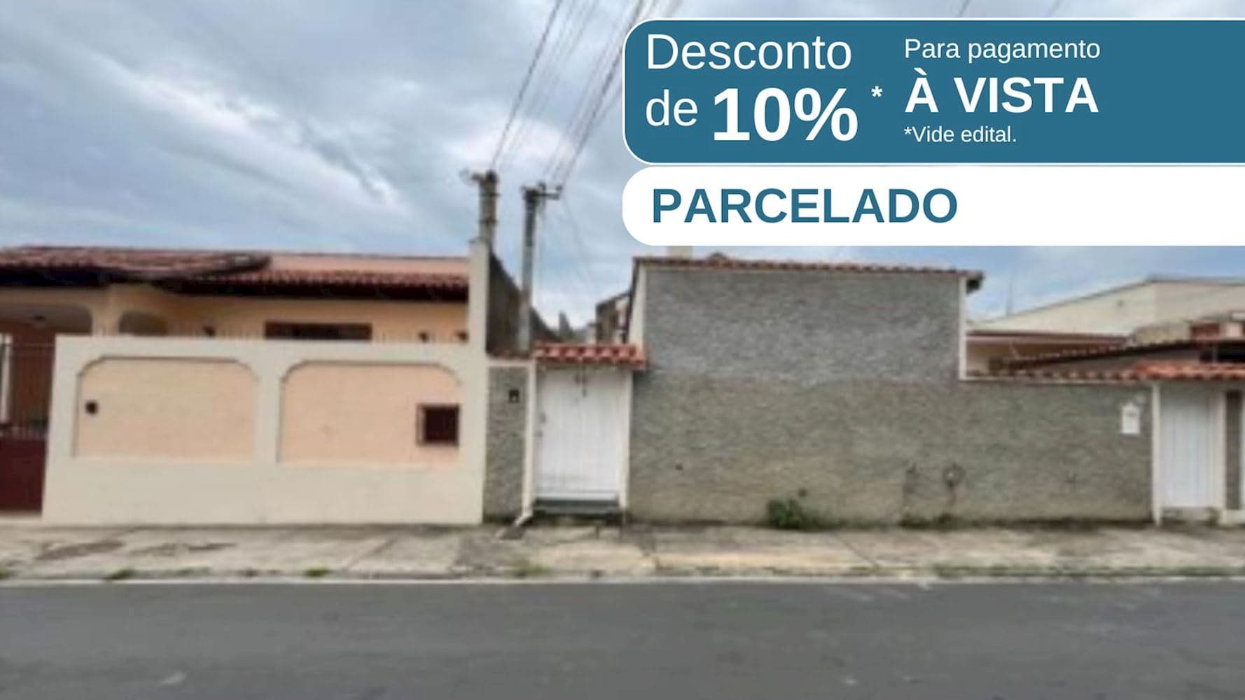Foto 1 de 5: Casa em leilão em Valença - RJ, bairro Fátima — Casa no Bairro Fátima - Rio de Janeiro/RJ