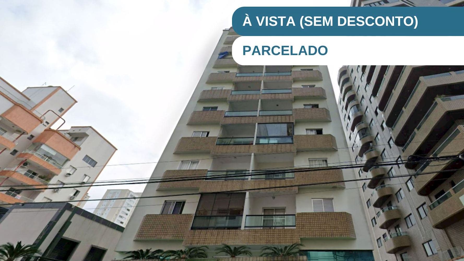 Foto 1 de 6: Apartamento em leilão em Praia Grande - SP, bairro Vila Negro Velho — Apartamento no "Edifício Residencial Saint Jean Cap Ferrat"  - Vila Negro Velho - Praia Grande/SP