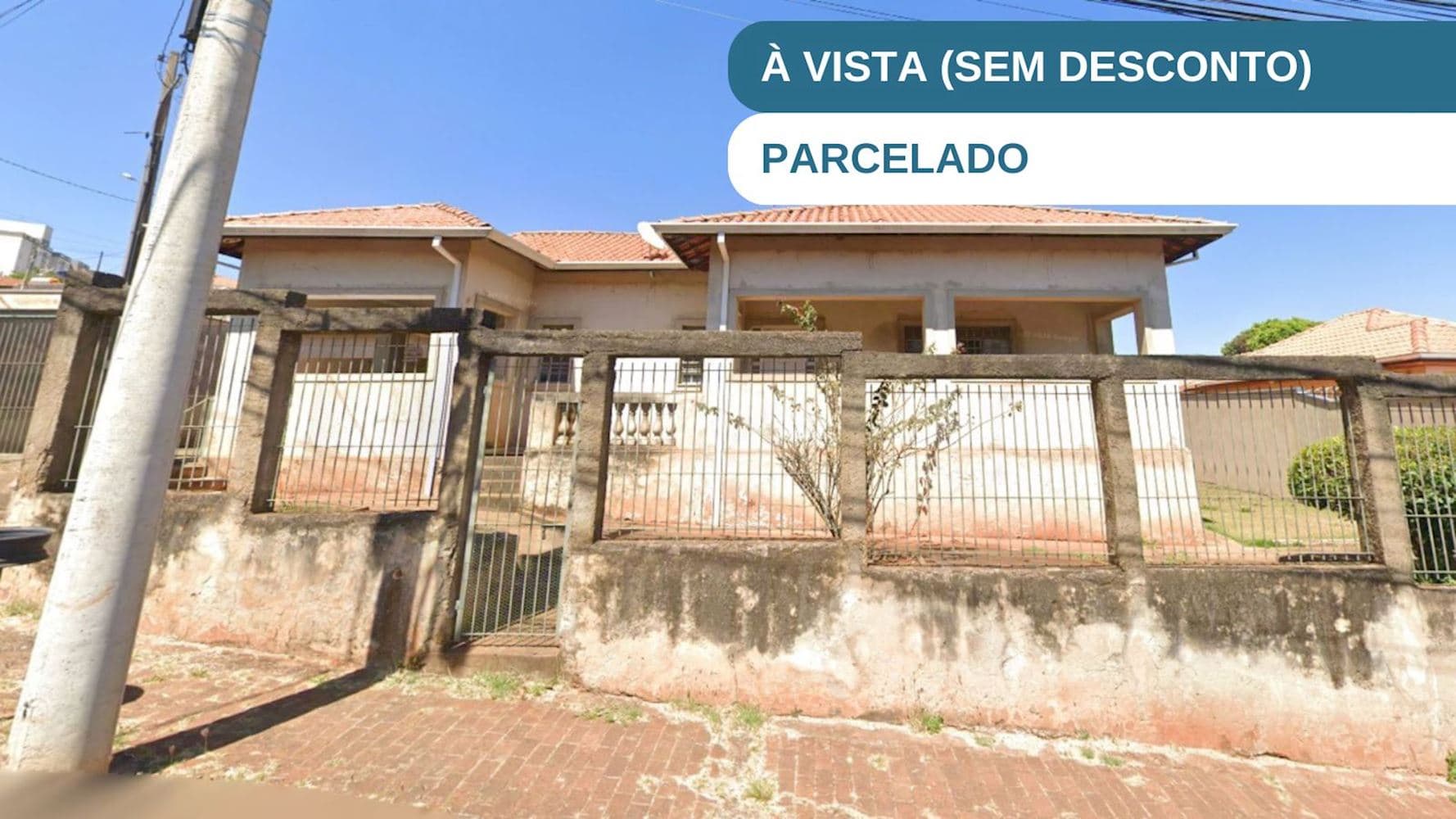 Foto 1 de 6: Casa em leilão em Botucatu - SP, bairro Vila Rodrigues Alves — Casa na Vila Rodrigues Alves em Botucatu/SP