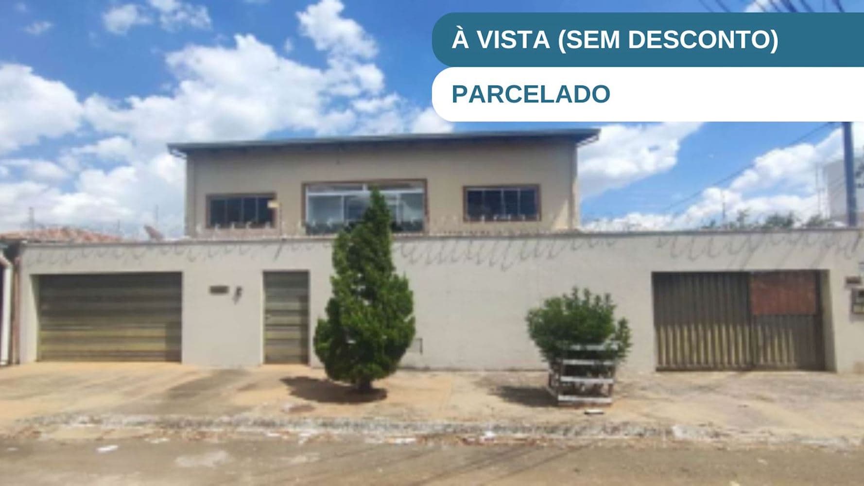 Foto 1 de 6: Casa em leilão em Goiânia - GO, bairro Jardim Europa — Casa no Jardim Europa em Goiânia/GO