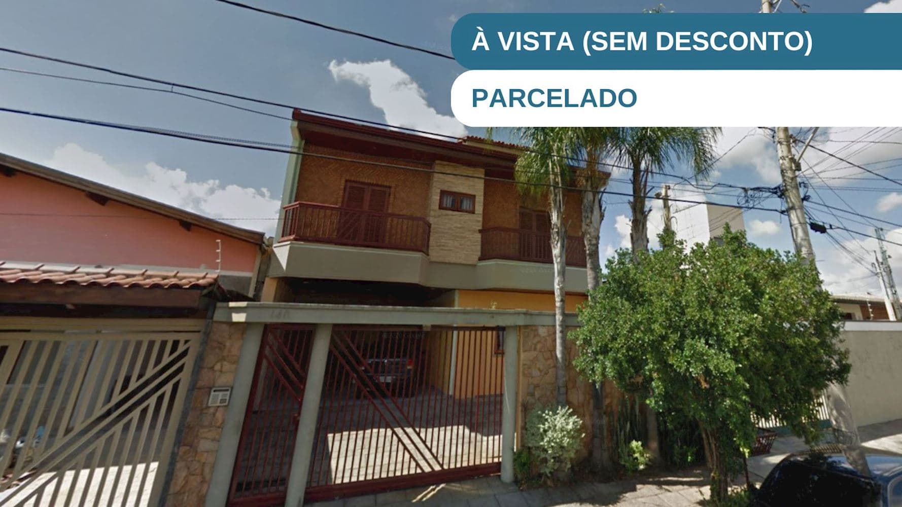 Foto 1 de 5: Casa em leilão em Campinas - SP, bairro Parque Taquaral — Casa no Parque Taquaral em Campinas/SP