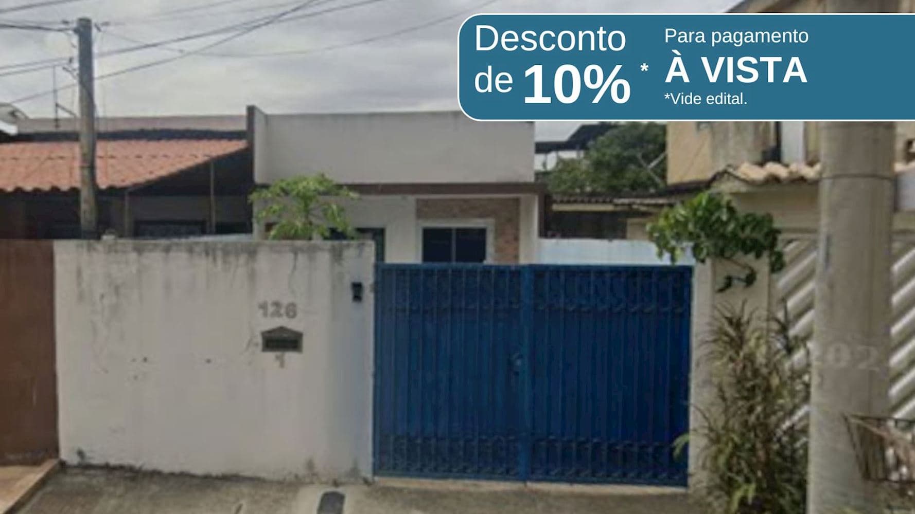 Foto 1 de 5: Casa em leilão em Nova Iguaçu - RJ, bairro Valverde — Casa no Bairro Valverde - Nova Iguaçu/RJ