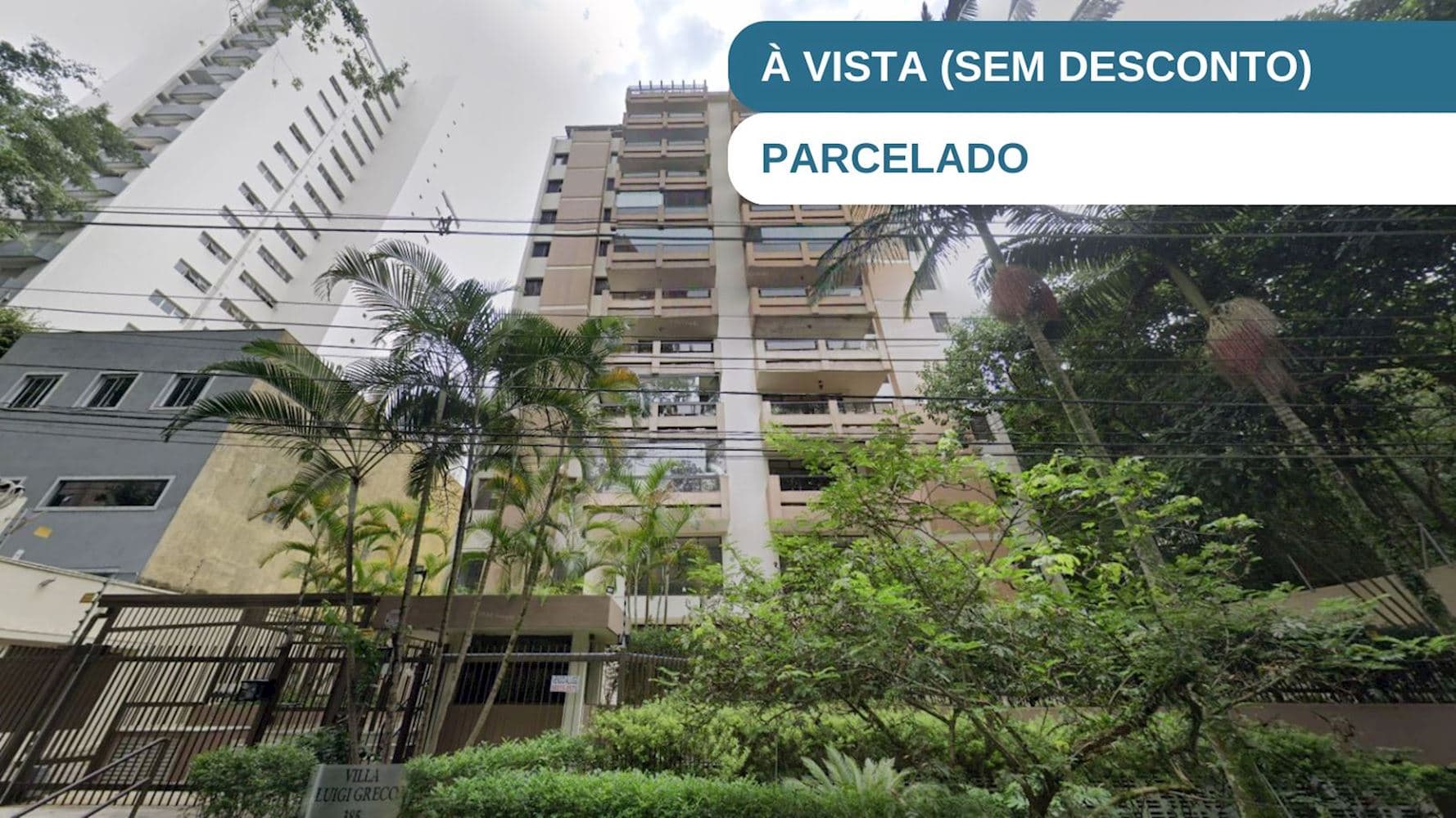 Foto 1 de 6: Apartamento em leilão em São Paulo - SP, bairro Morumbi — Apartamento no "Edifício Villa Luigi Greco" - Morumbi - São Paulo/SP