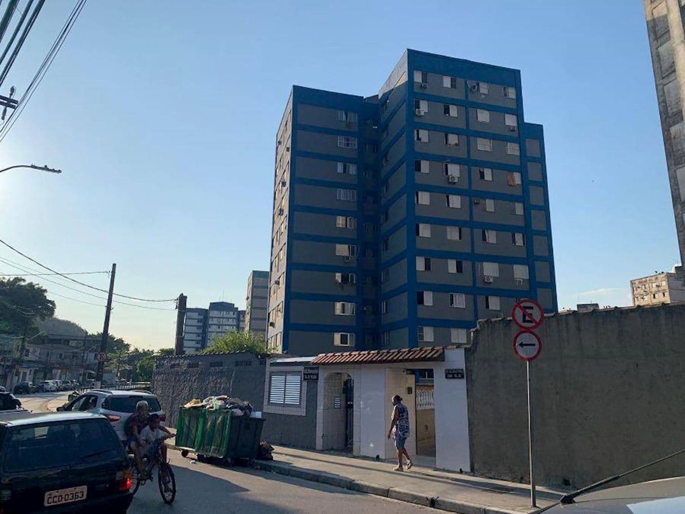 Foto 3 de 14: Apartamento em leilão em Santos - SP, bairro Saboo — Apartamento, Padrão, 1 vaga(s) de garagem