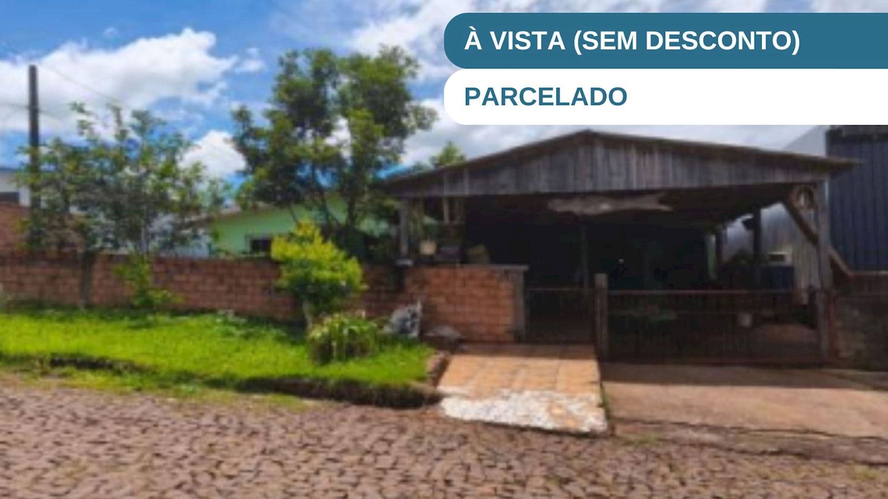 Foto 1 de 5: Casa em leilão em Quedas Do Iguaçu - PR, bairro Bom Pastor — Casa em Bom Pastor - Quedas do Iguaçu/PR