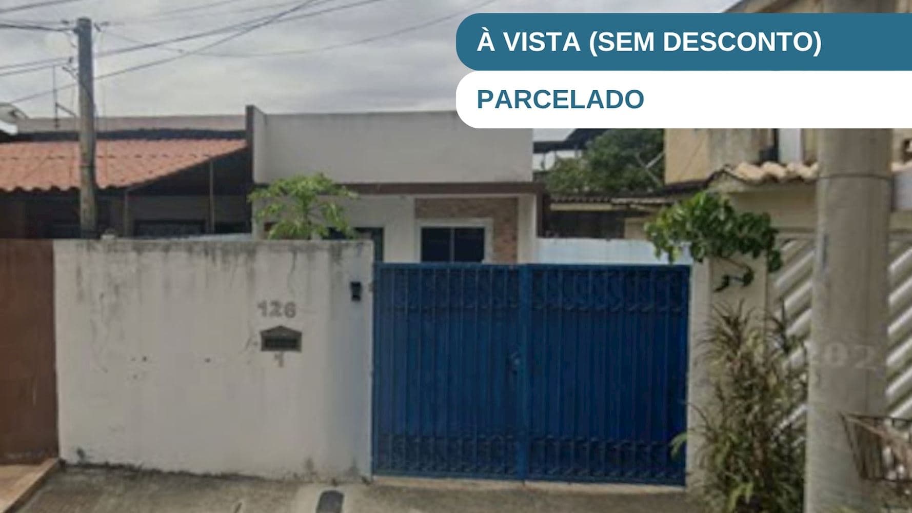 Foto 1 de 5: Casa em leilão em Nova Iguaçu - RJ, bairro Valverde — Casa no Bairro Valverde em Nova Iguaçu/RJ