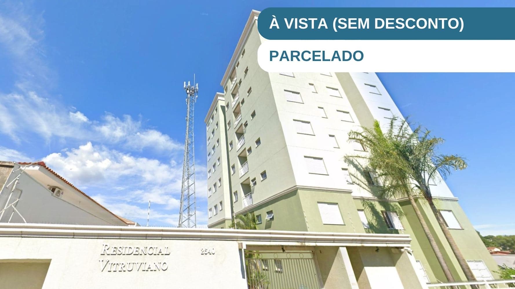 Foto 1 de 5: Apartamento em leilão em São Carlos - SP, bairro Centro — Apartamento no "Condomínio Residencial Vitruviano" - Centro - São Carlos/SP