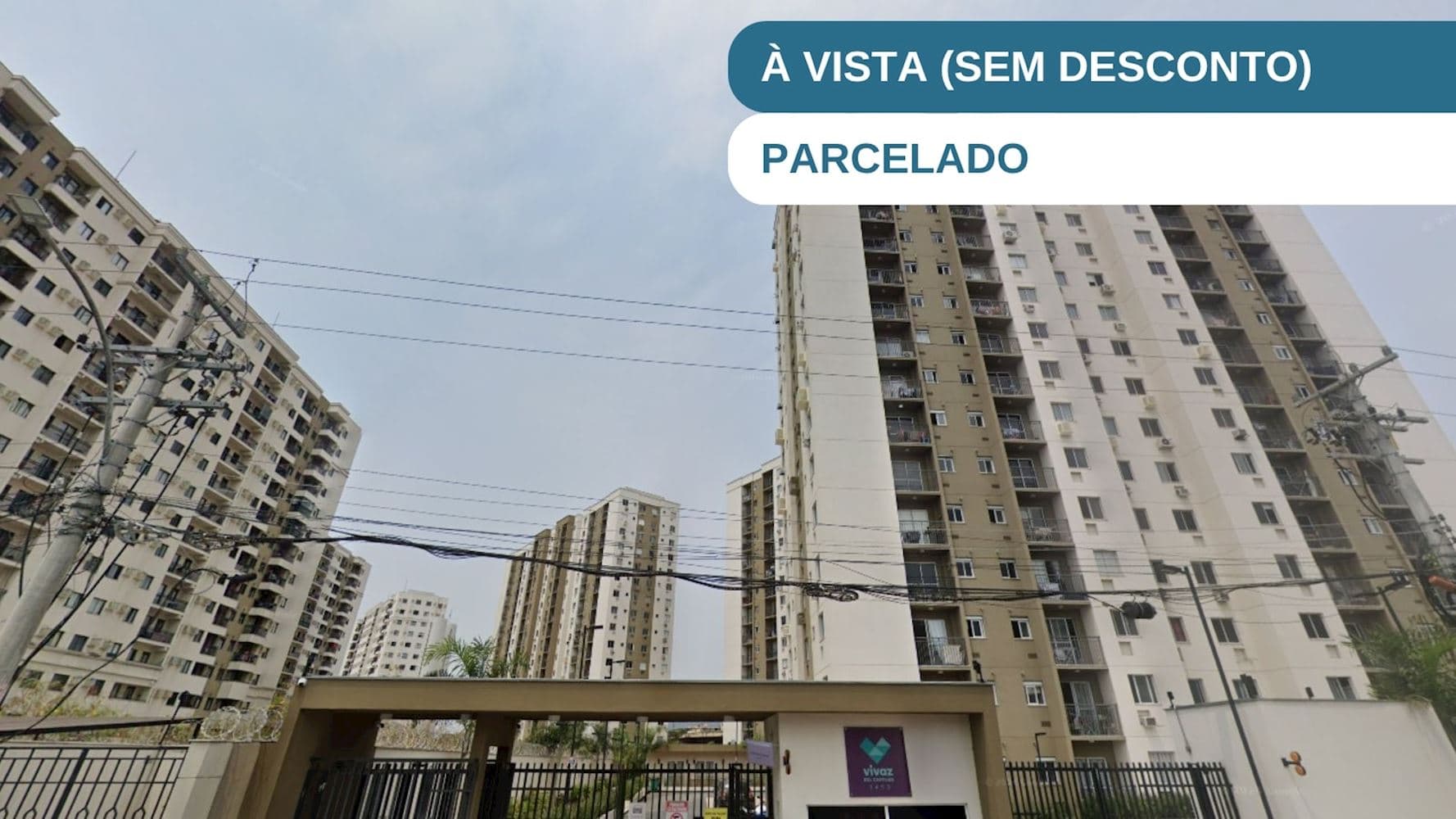 Foto 1 de 5: Apartamento em leilão em Rio De Janeiro - RJ, bairro Del Castilho — Apartamento no "Condomínio Vidamerica Clube Residencial" - Del Castilho - Rio de Janeiro/RJ