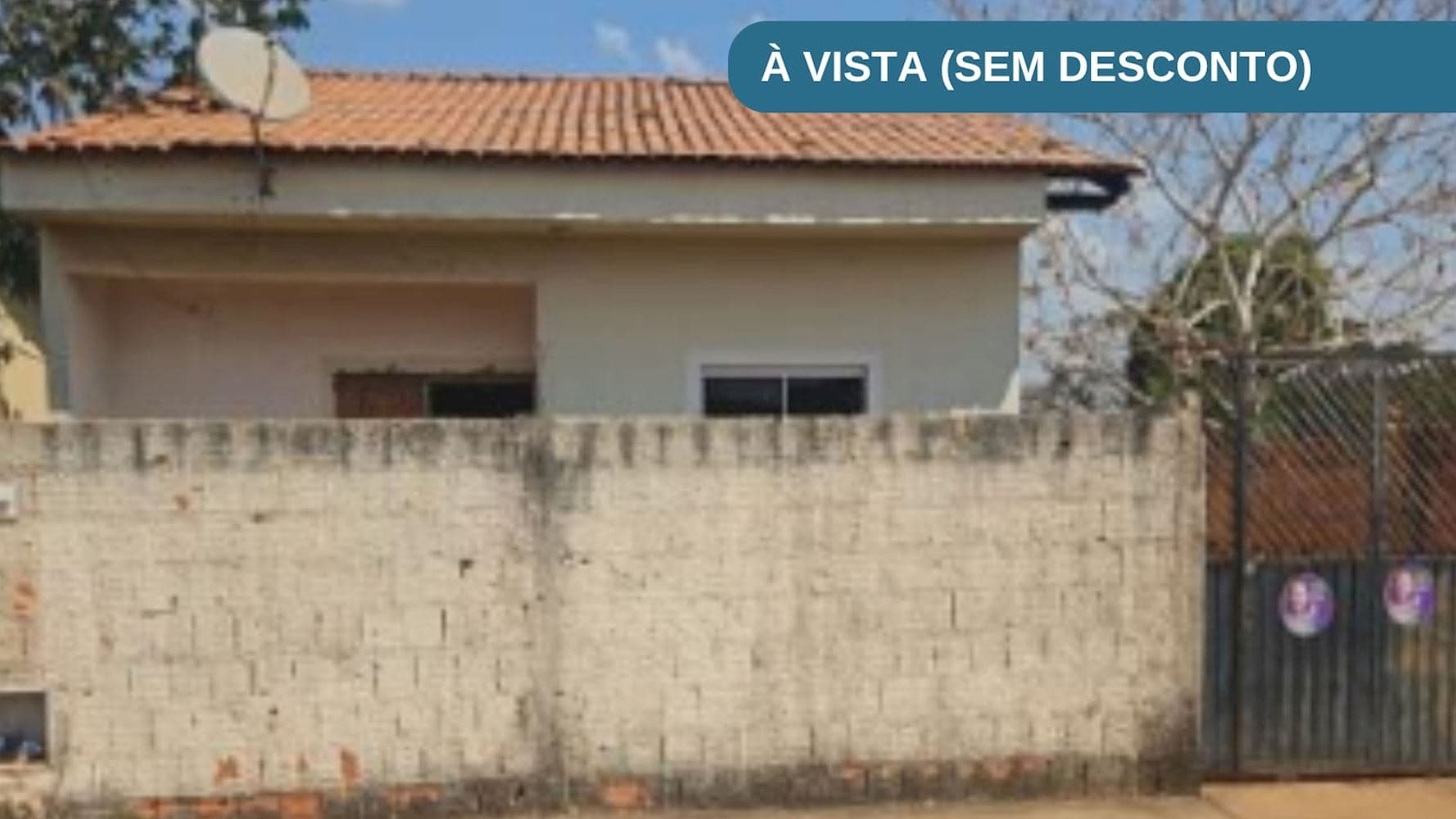Foto 1 de 5: Casa em leilão em Padre Bernardo - GO, bairro Vila Divinéia — Casa na Vila Divinéia em Padre Bernardo/GO