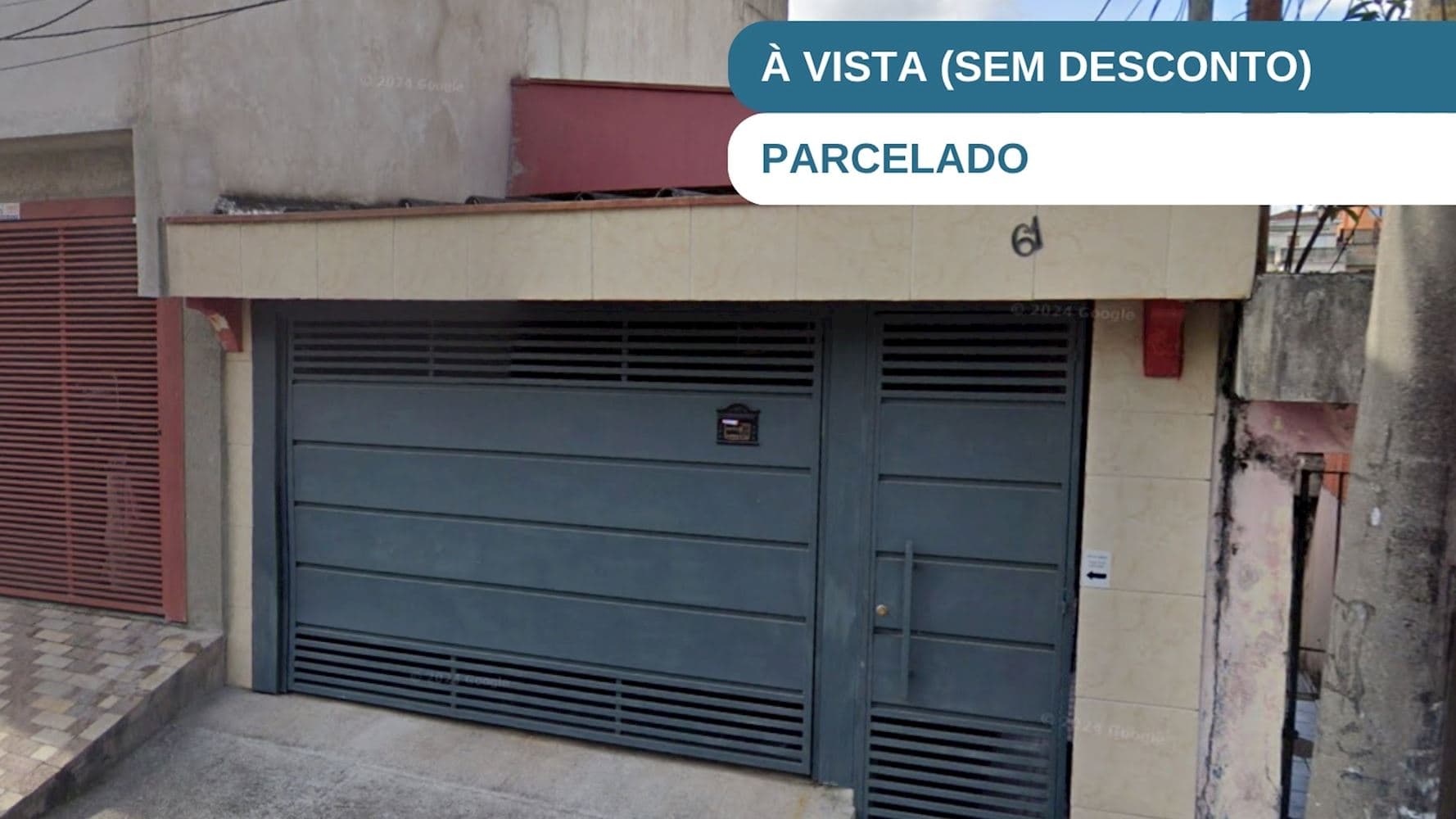 Foto 1 de 5: Casa em leilão em Santo André - SP, bairro Jardim Cristiana — Casa no Jardim Cristiana - Santo André/SP