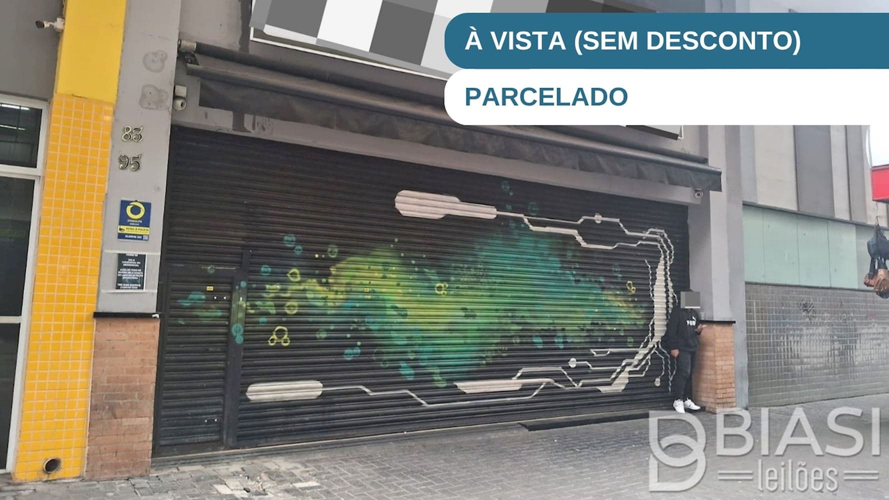 Foto 1 de 7: Comercial em leilão em São Paulo - SP, bairro República — Loja no Condomínio Edifício ADG 83 - República - São Paulo/SP