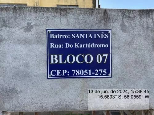 Foto 3 de 3: Apartamento em leilão em Cuiabá - MT — Leilão De Apartamento - Santa Inês - Cuiabá/mt