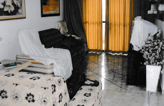 Foto 10 de 13: Apartamento em leilão em Praia Grande - SP, bairro Vila Tupy — Apartamento com área útil de 108m² e área total de 159m², Condomínio Edifício São Salvador - Praia Grande/SP