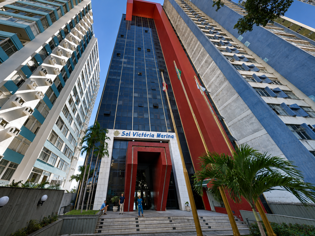 Foto 1 de 2: Apartamento em leilão em Salvador - BA, bairro Vitória — Apartamento Hotel, 31,89m², Edifício Sol Victoria Marina Flat, Salvador/BA